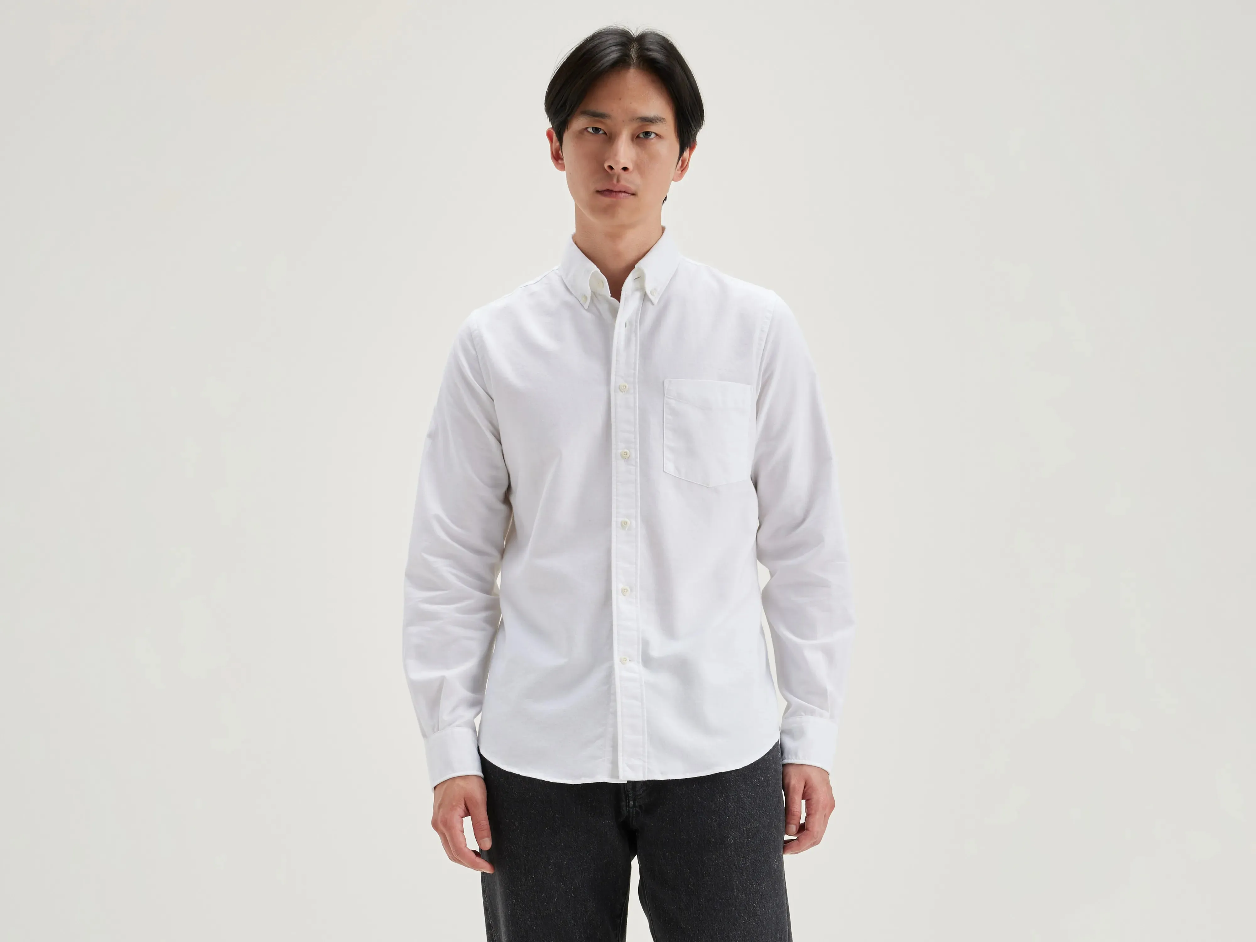 Mire slim shirt (242 / M / WHITE) sold by Bellrose