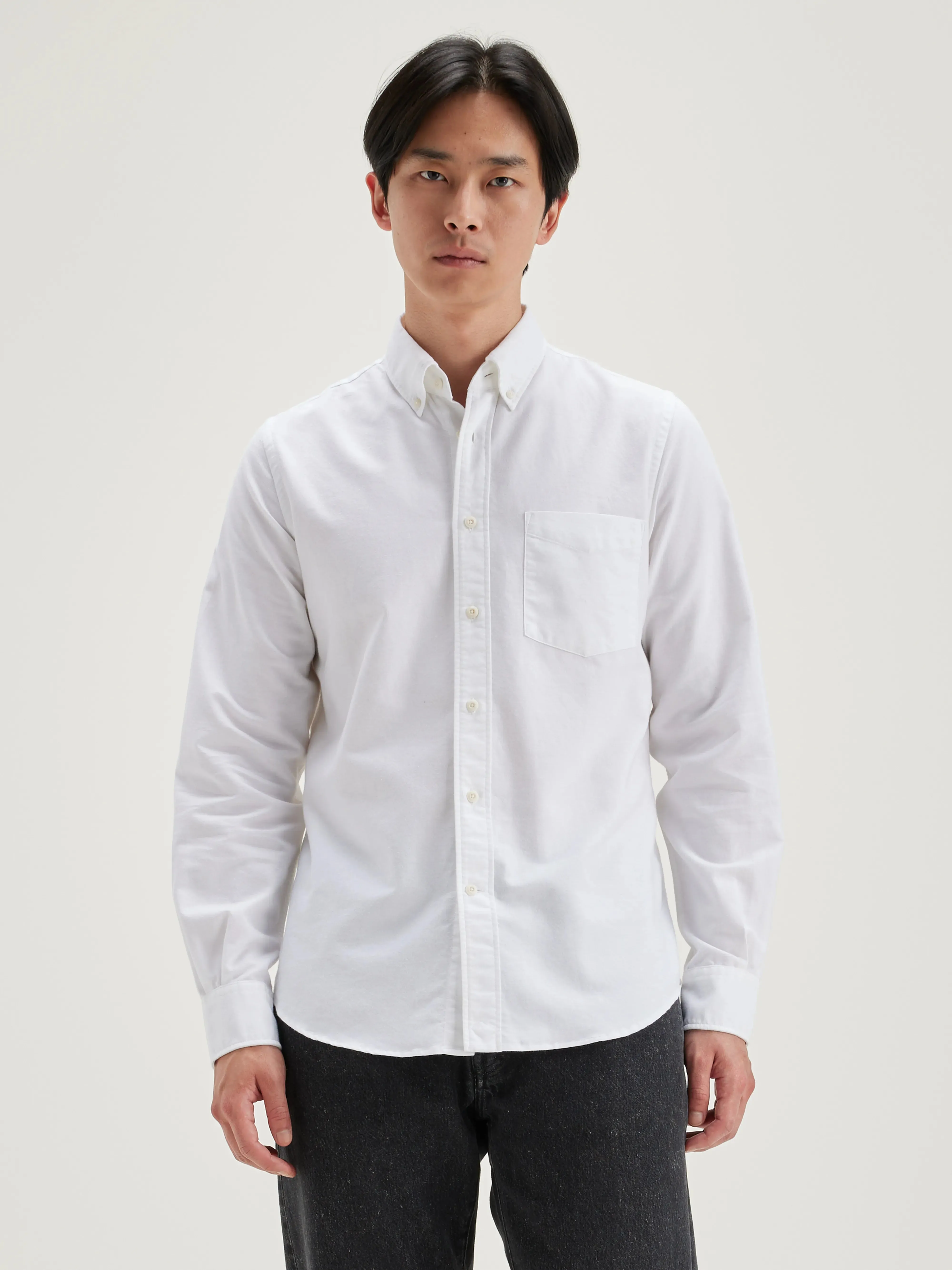 Mire slim shirt (242 / M / WHITE) sold by Bellrose product image thumbnail 2