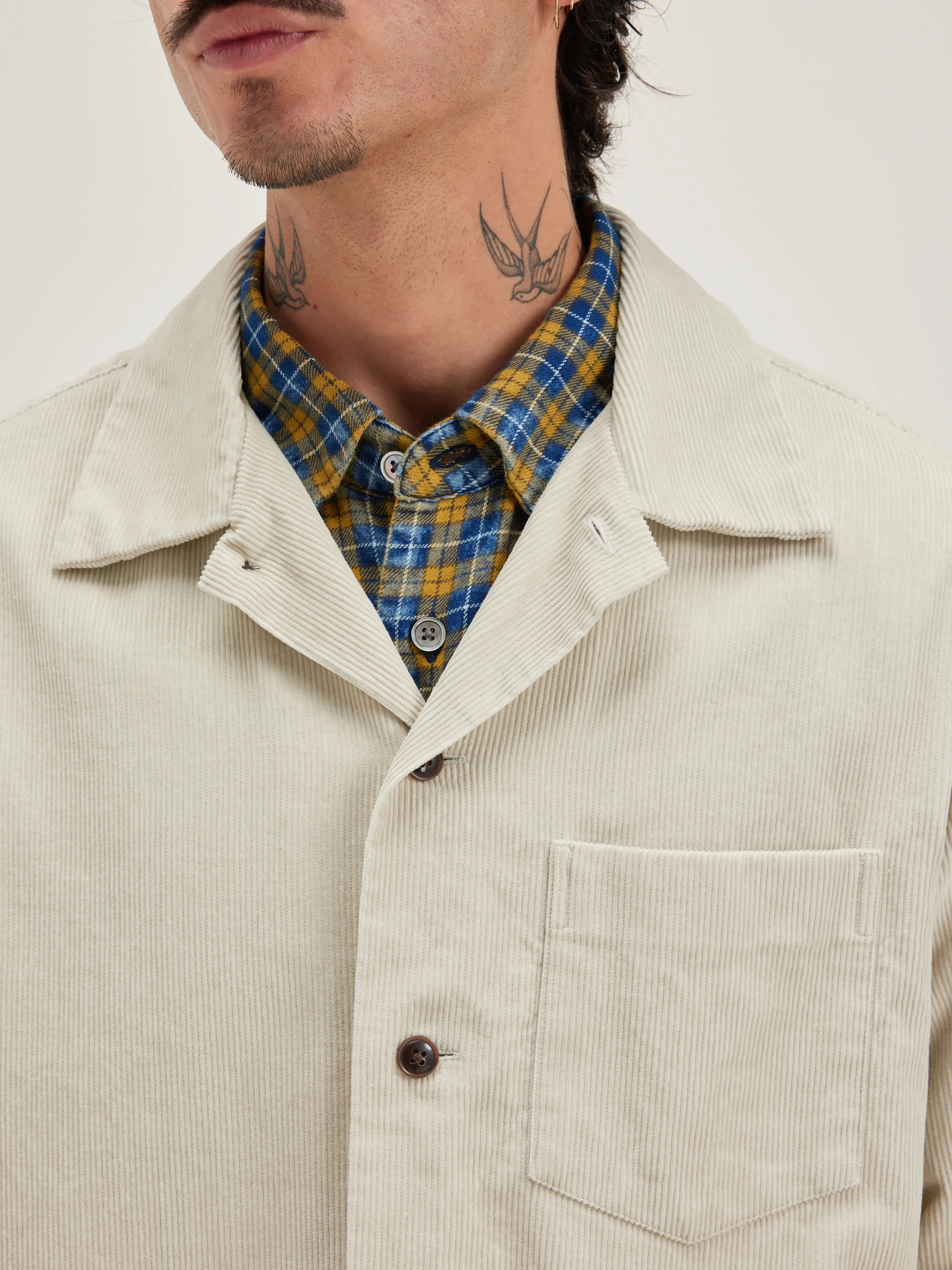 Goney corduroy overshirt (242 / M / CRAIE) sold by Bellrose product image thumbnail 5