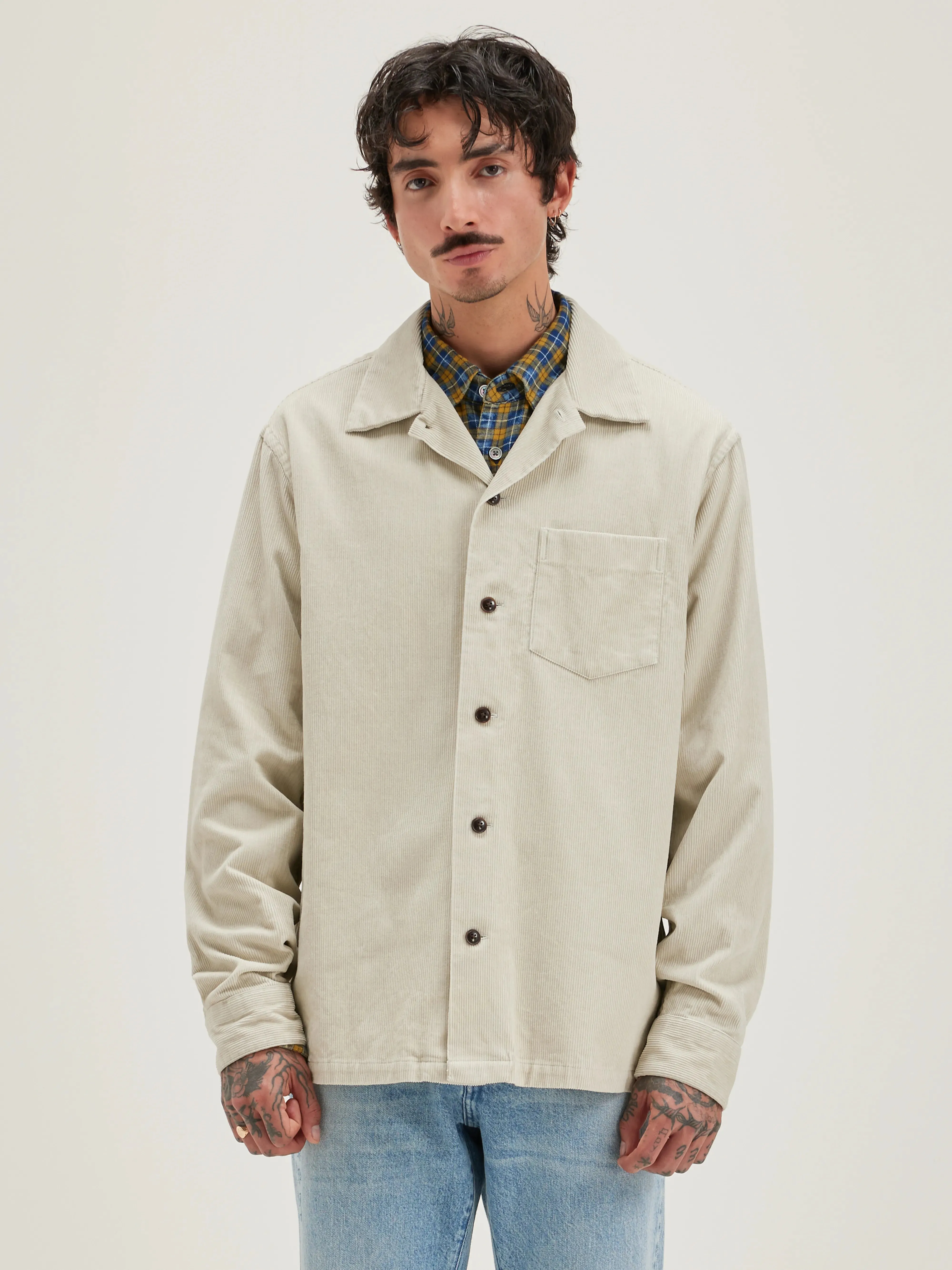Goney corduroy overshirt (242 / M / CRAIE) sold by Bellrose product image thumbnail 3