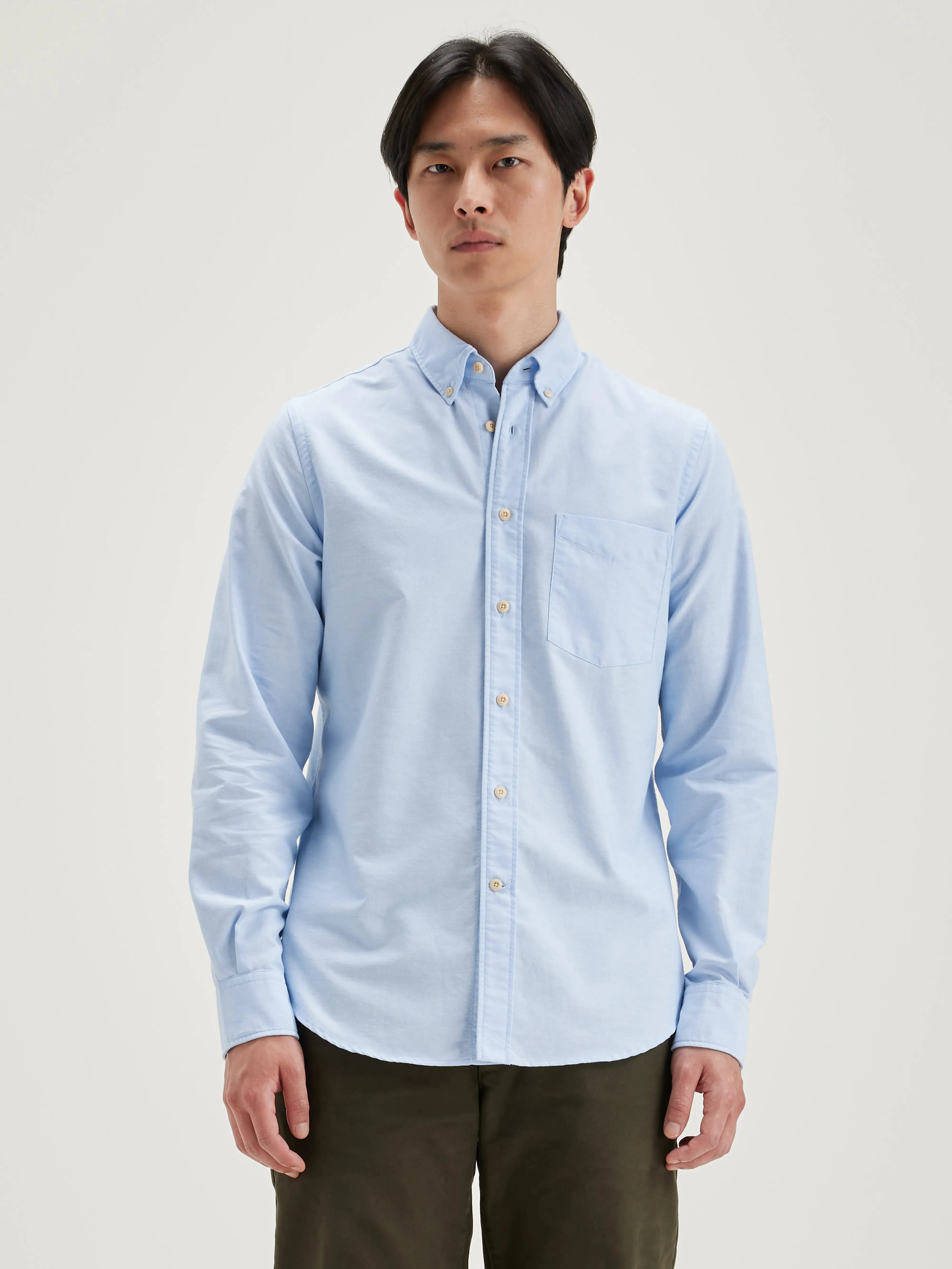 Mire slim shirt (242 / M / BLUE) sold by Bellrose product image thumbnail 2