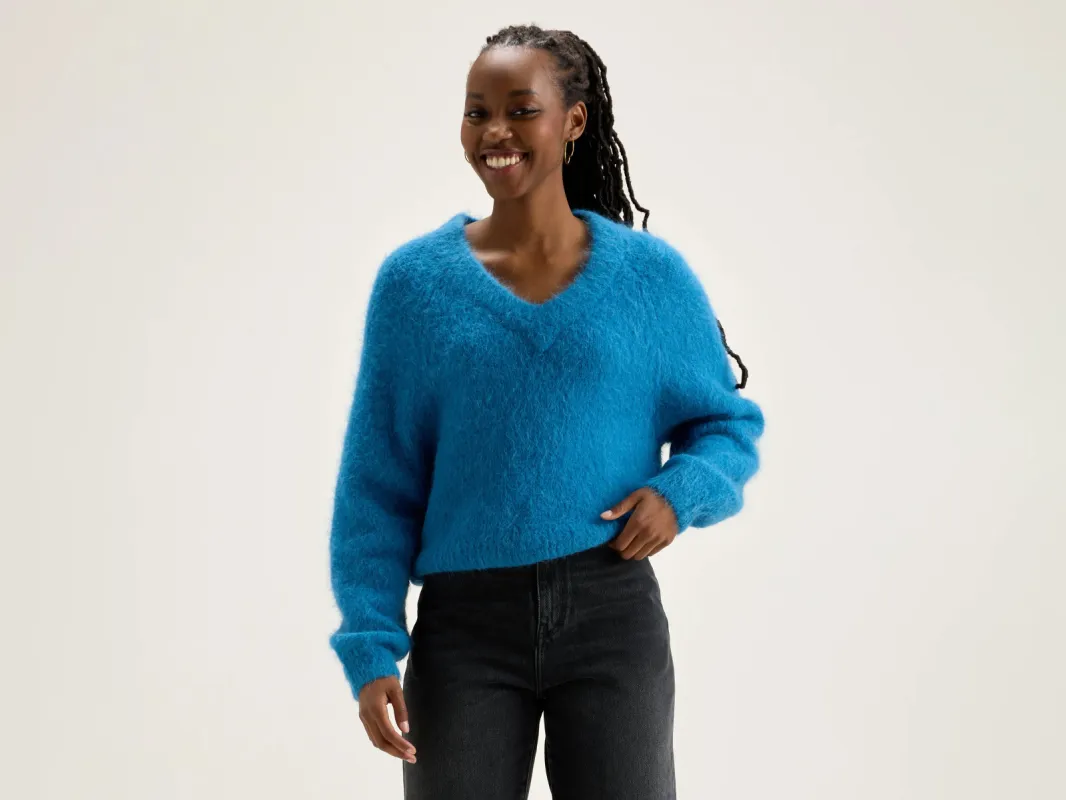 Daruz cropped sweater (242 / W / OCEAN) sold by Bellrose