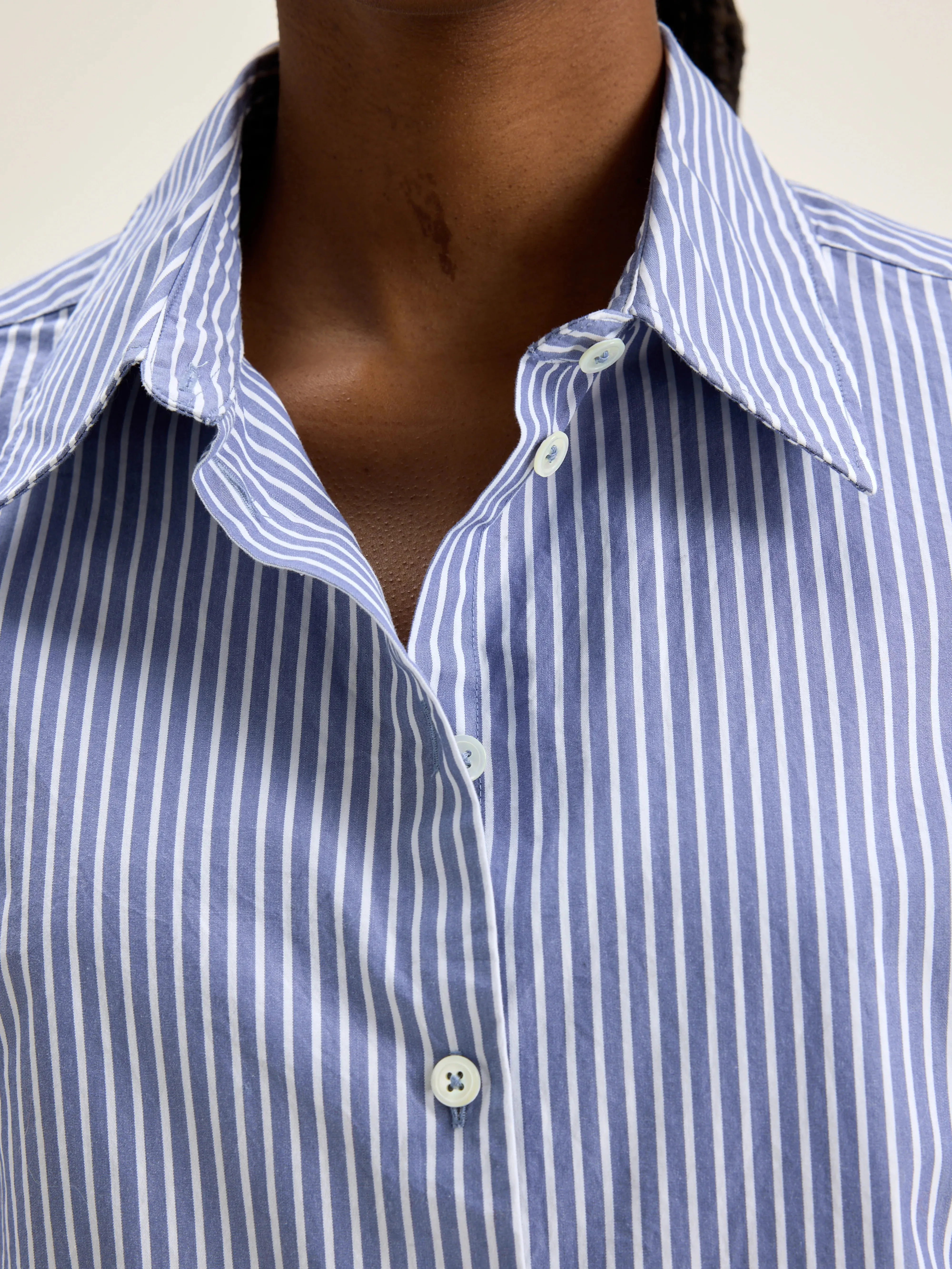 Gedeon poplin shirt (242 / W / STRIPE K) sold by Bellrose product image thumbnail 5