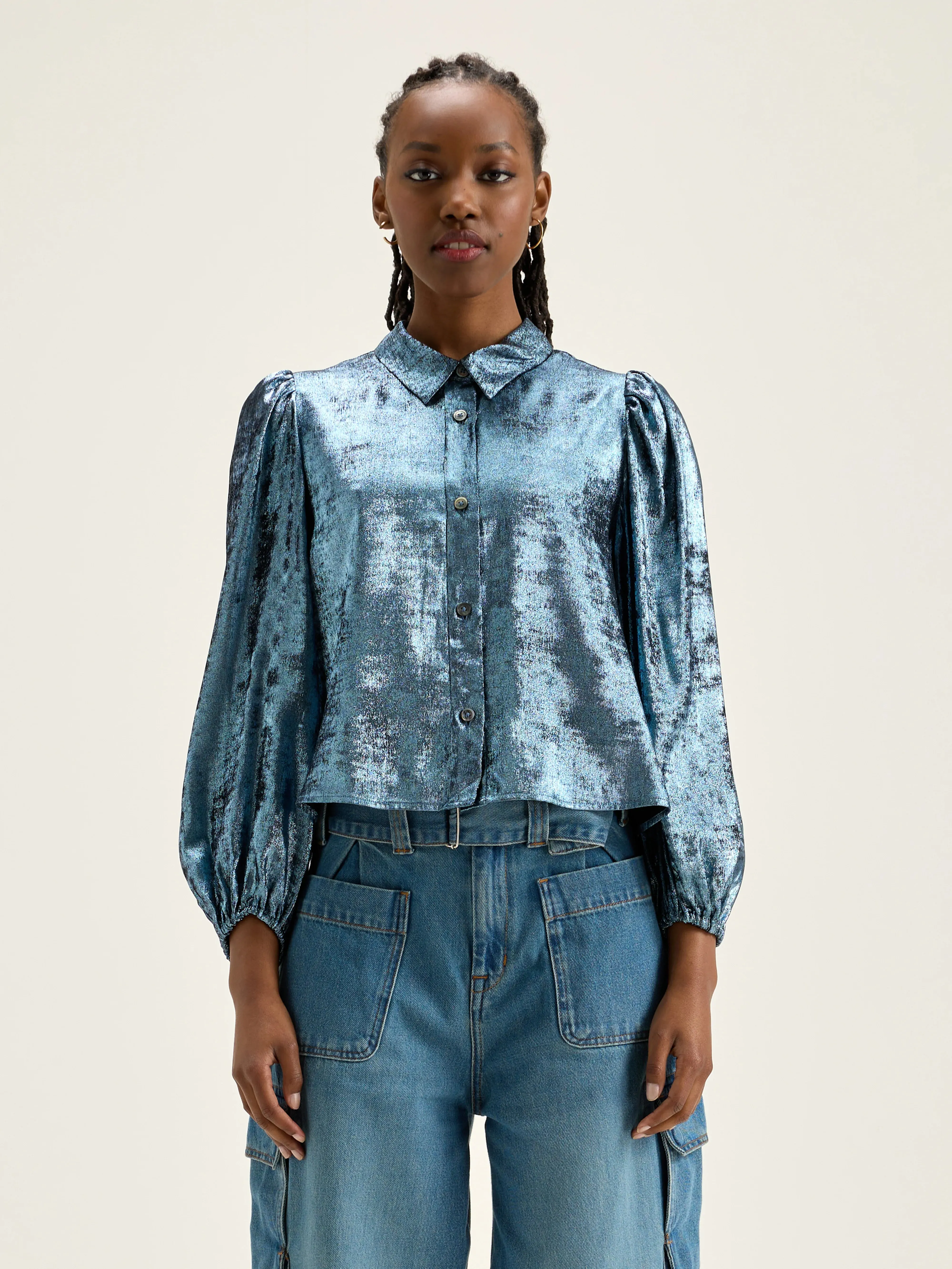 Howland classic blouse (242 / W / ACIER) sold by Bellrose product image thumbnail 2