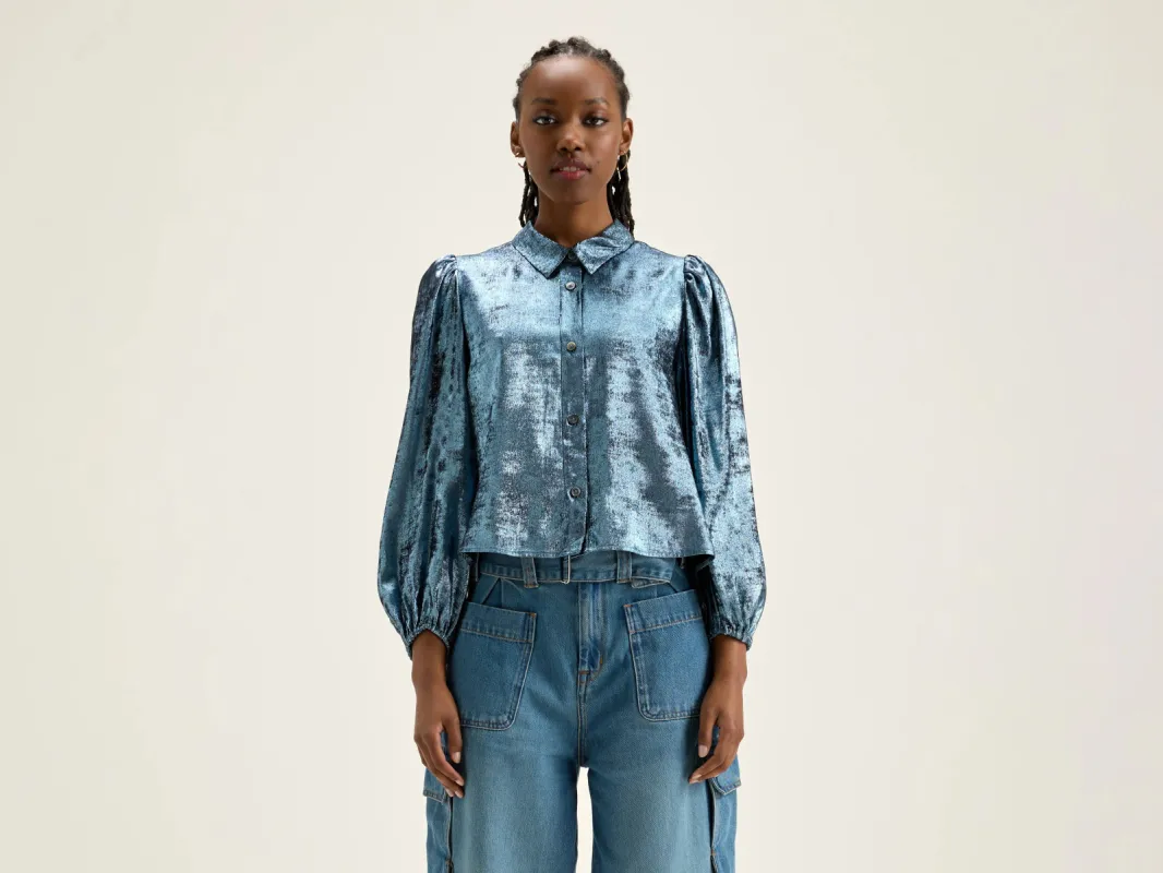 Howland classic blouse (242 / W / ACIER) sold by Bellrose