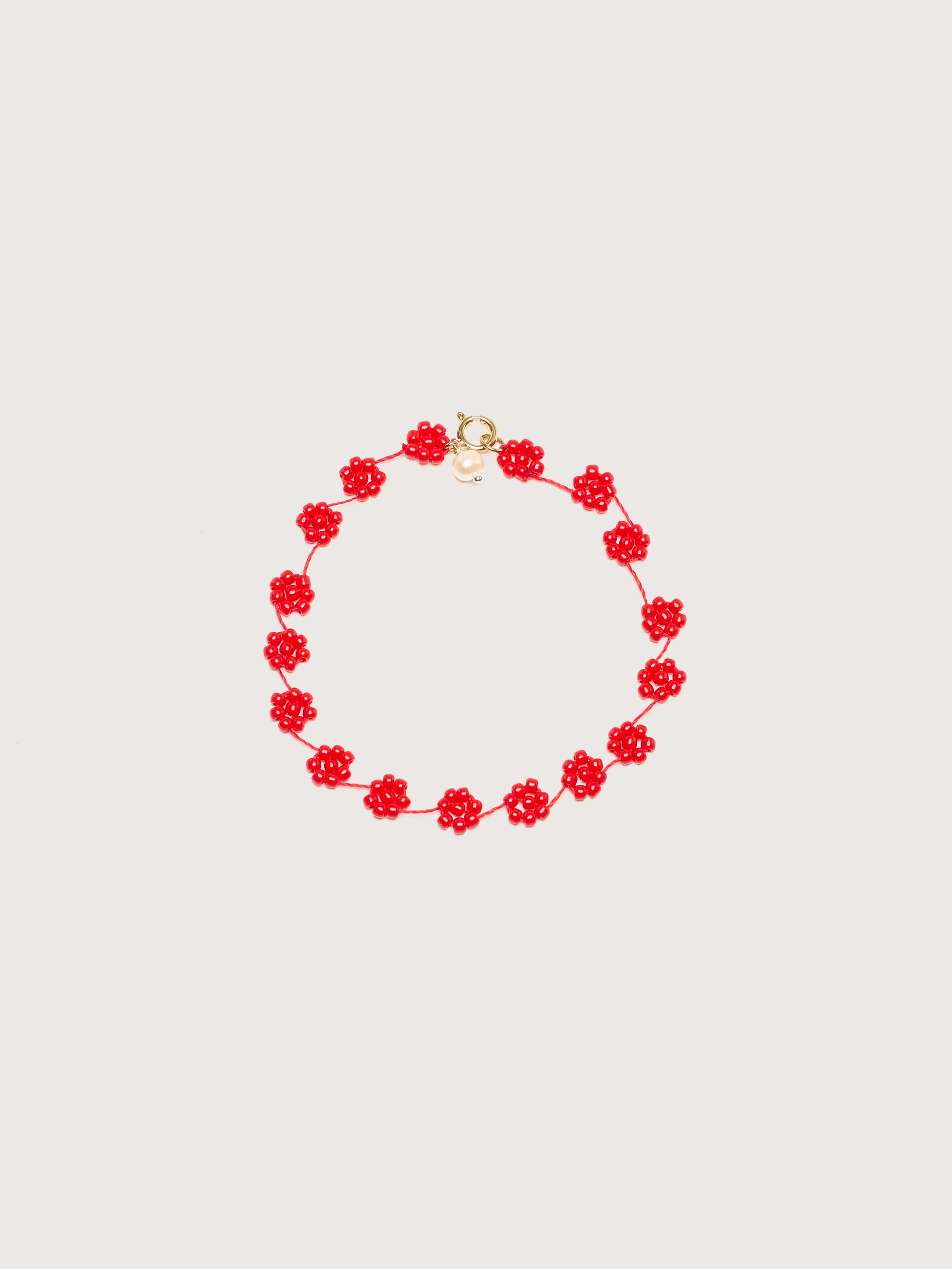 Fiori N° 24 Bracelet (242 / W / RED) sold by Bellrose product image thumbnail 2