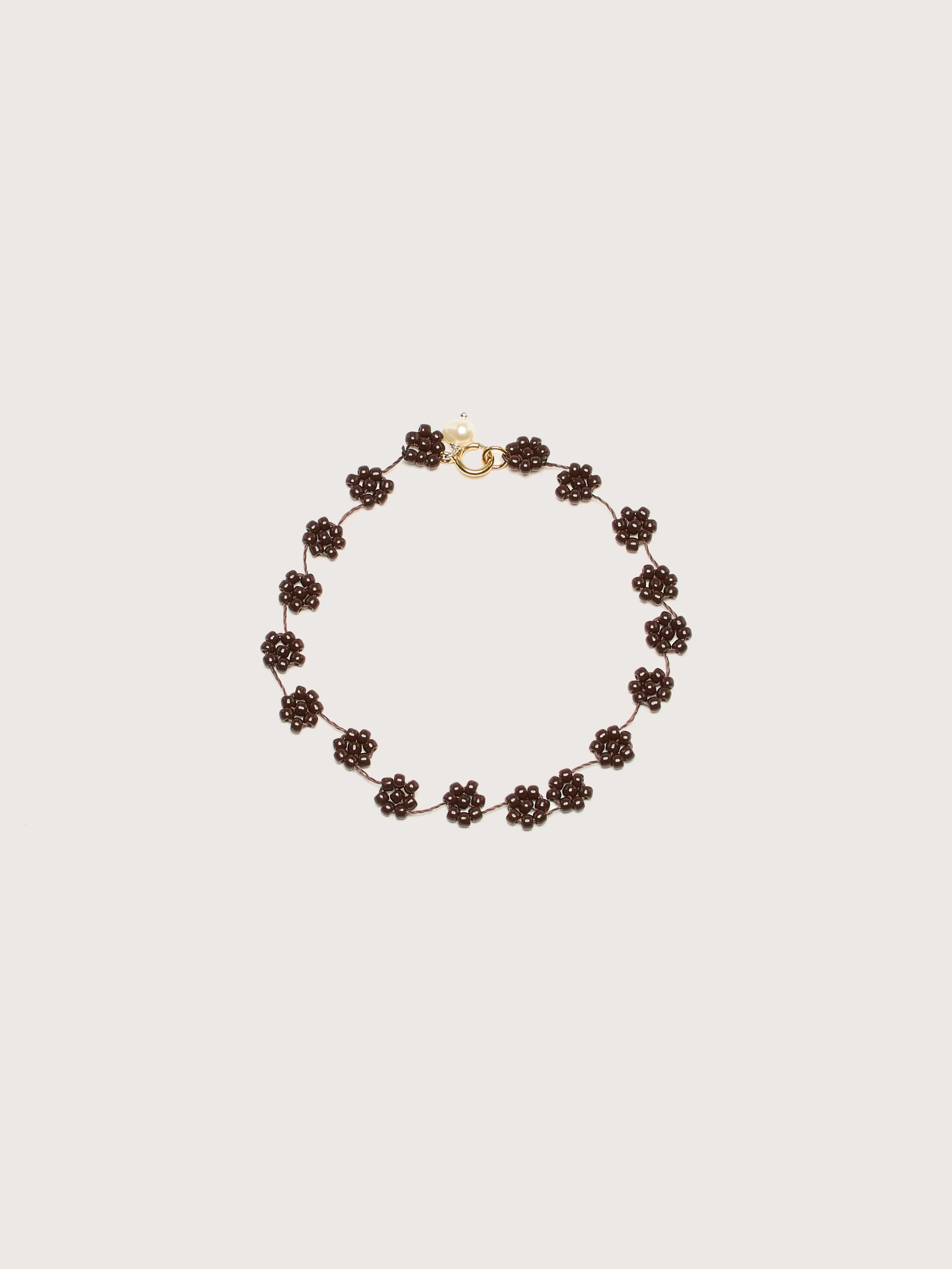 Fiori N° 09 Bracelet (242 / W / DARK BROWN) sold by Bellrose product image thumbnail 2