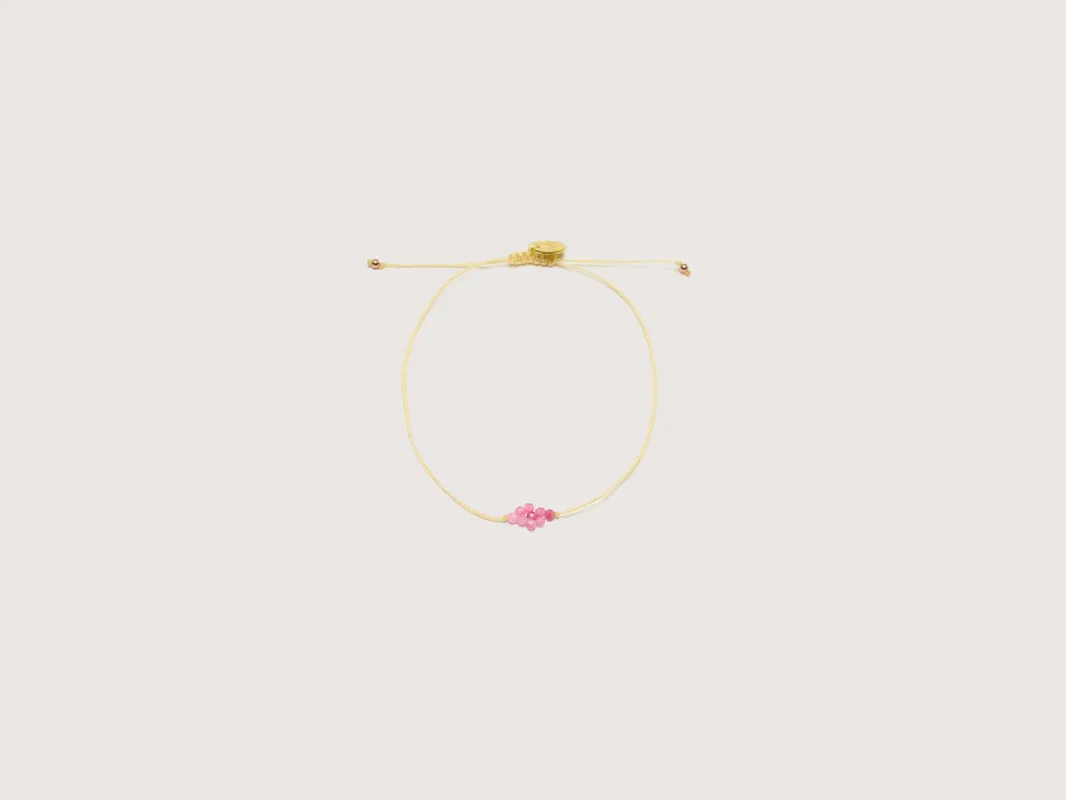 Halley Garnet Bracelet (242 / W / BROWN) sold by Bellrose