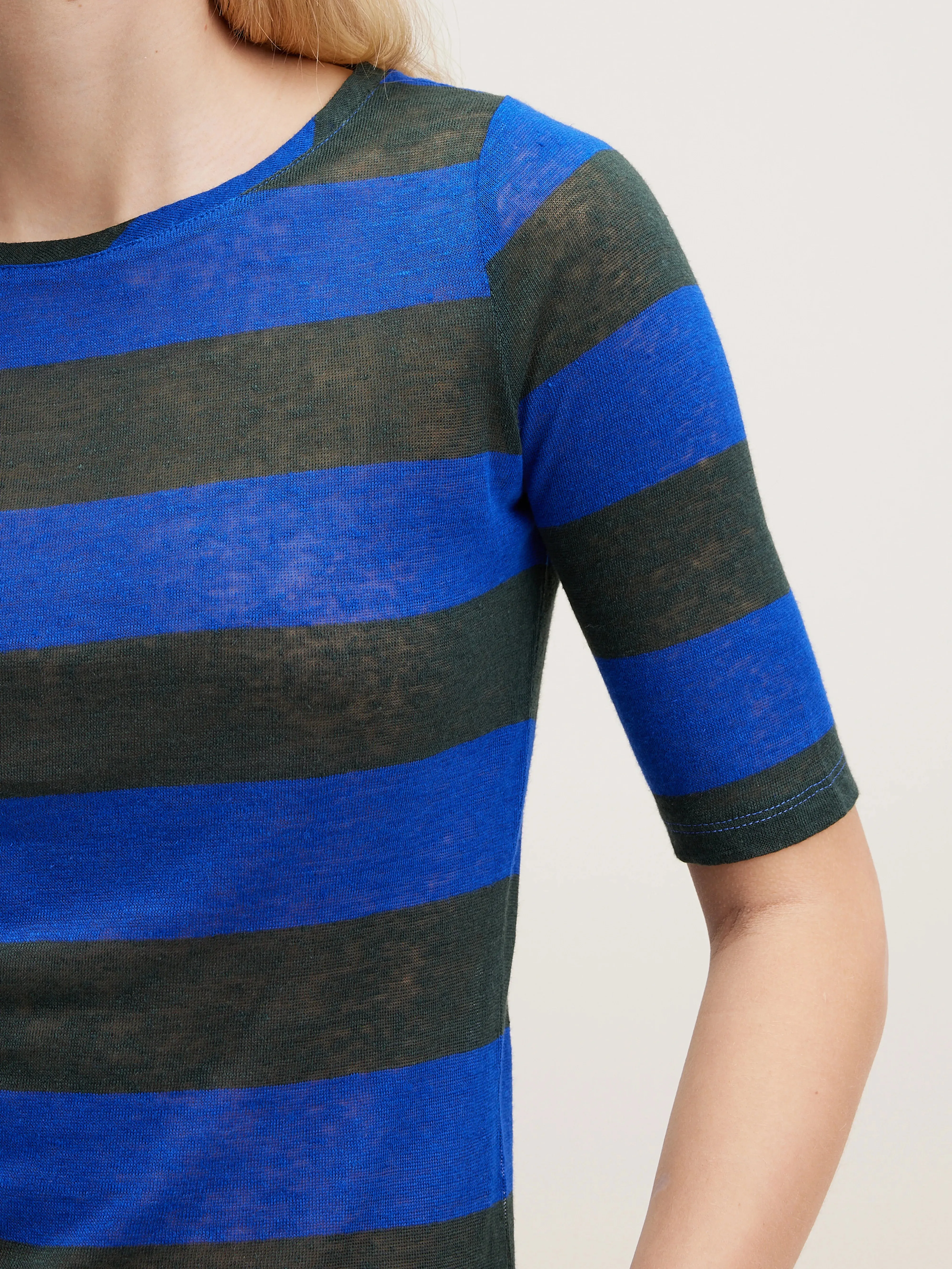 Seas slim t-shirt (242 / W / STRIPE A) sold by Bellrose product image thumbnail 5