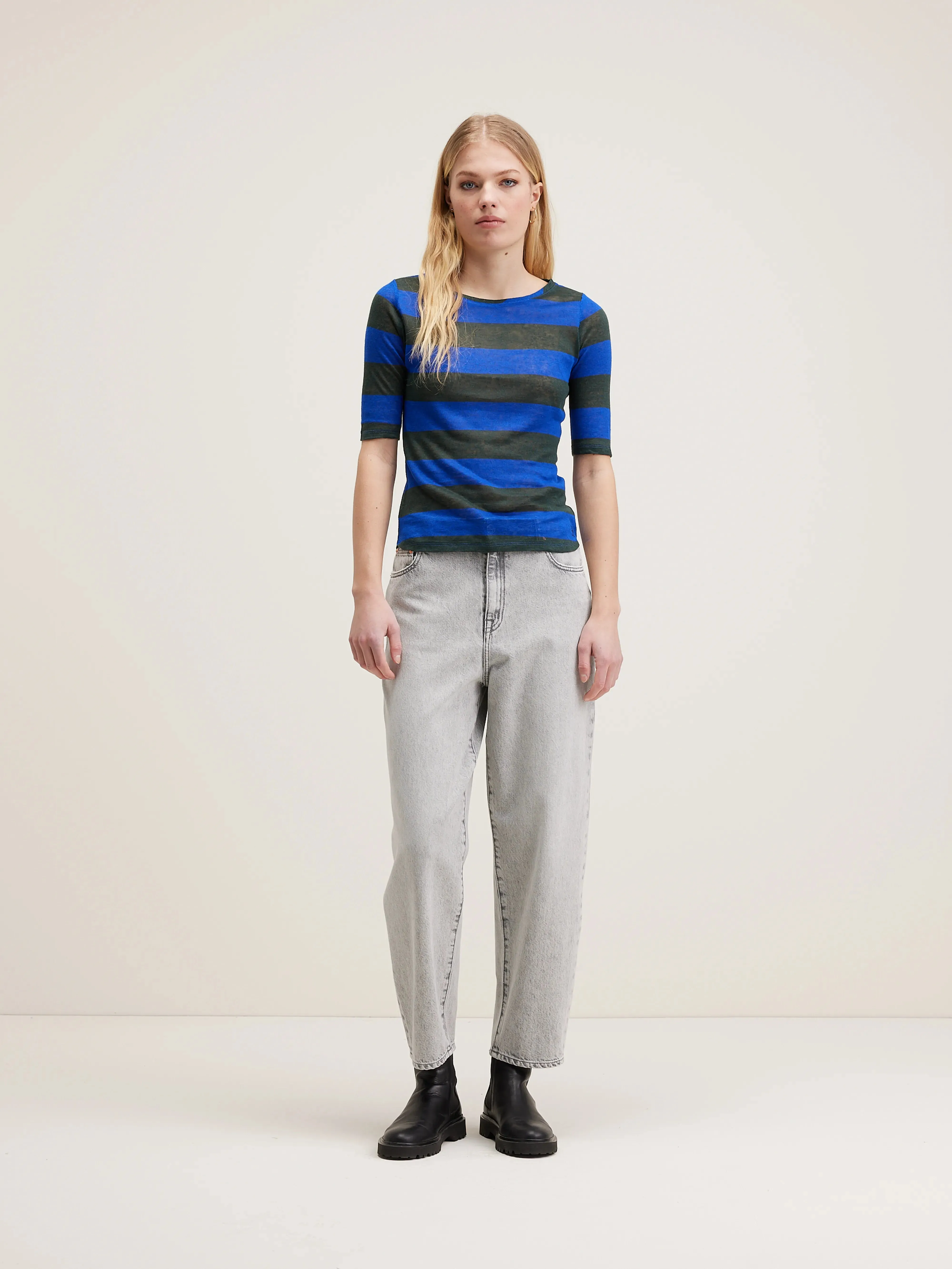 Seas slim t-shirt (242 / W / STRIPE A) sold by Bellrose product image thumbnail 3