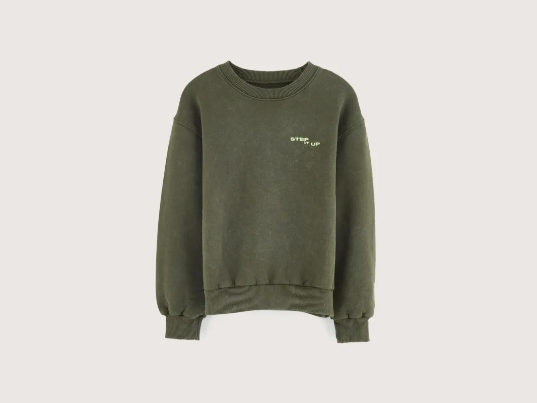 Chami crew-neck sweatshirt   (242 / B / MOSS) sold by Bellrose