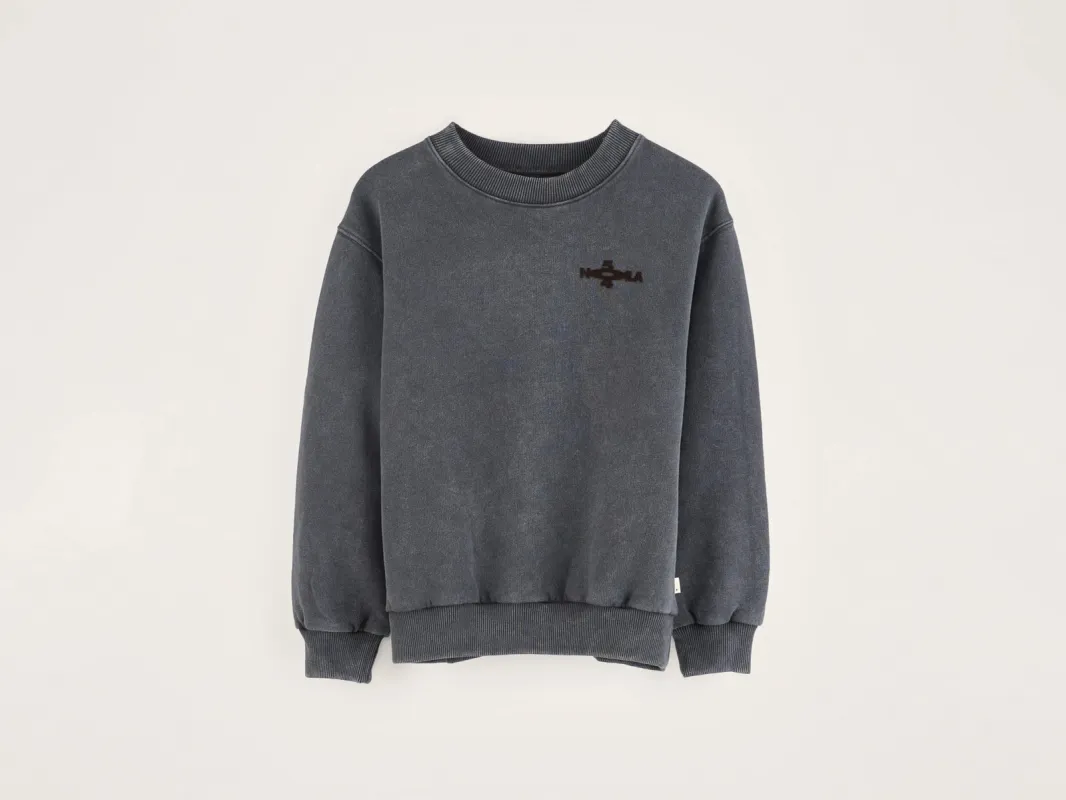 Chami crew-neck sweatshirt   (242 / B / BLACK SAND) sold by Bellrose