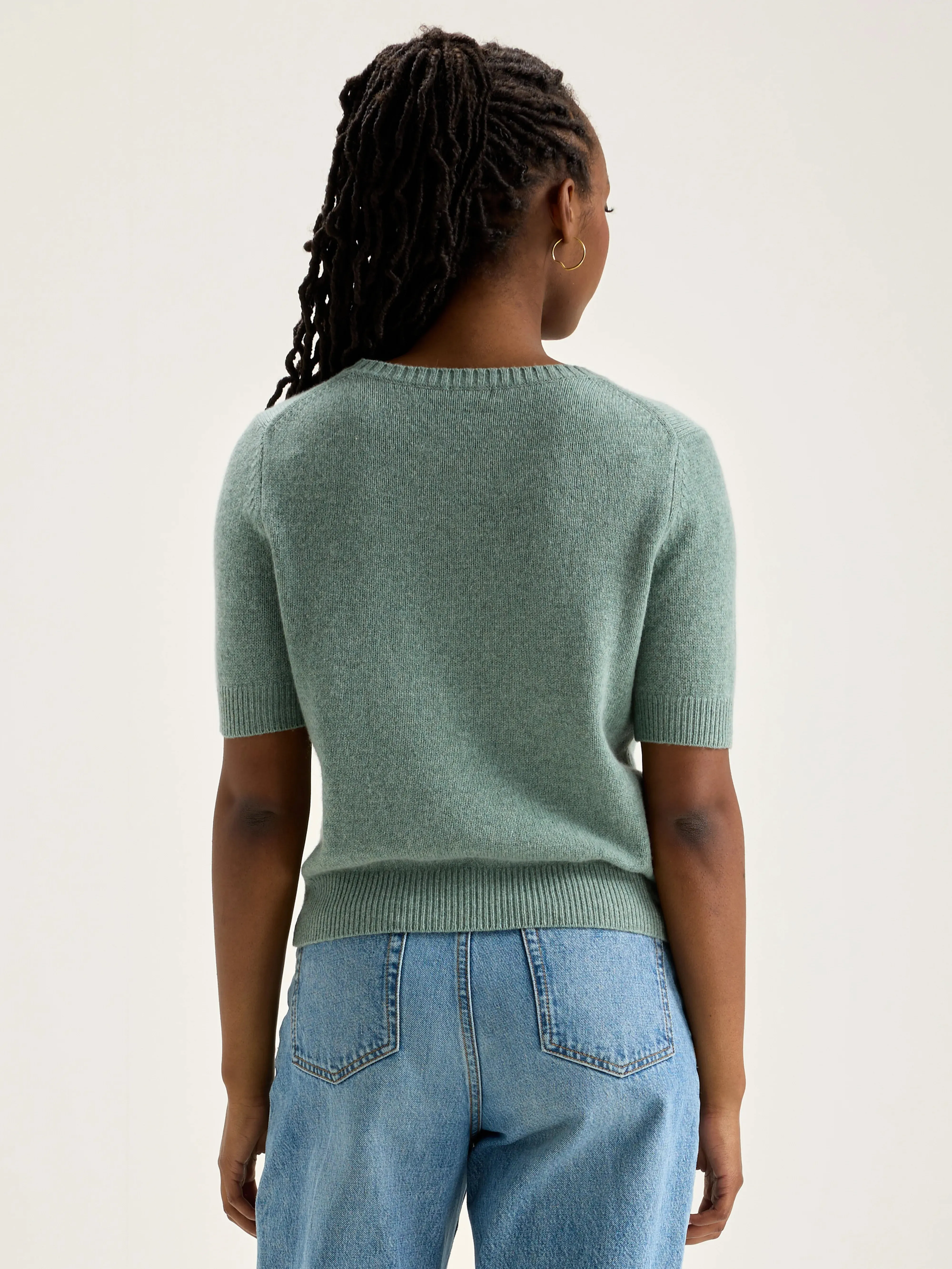 Giwco short-sleeve sweater (242 / W / RAIN BLUE) sold by Bellrose product image thumbnail 4