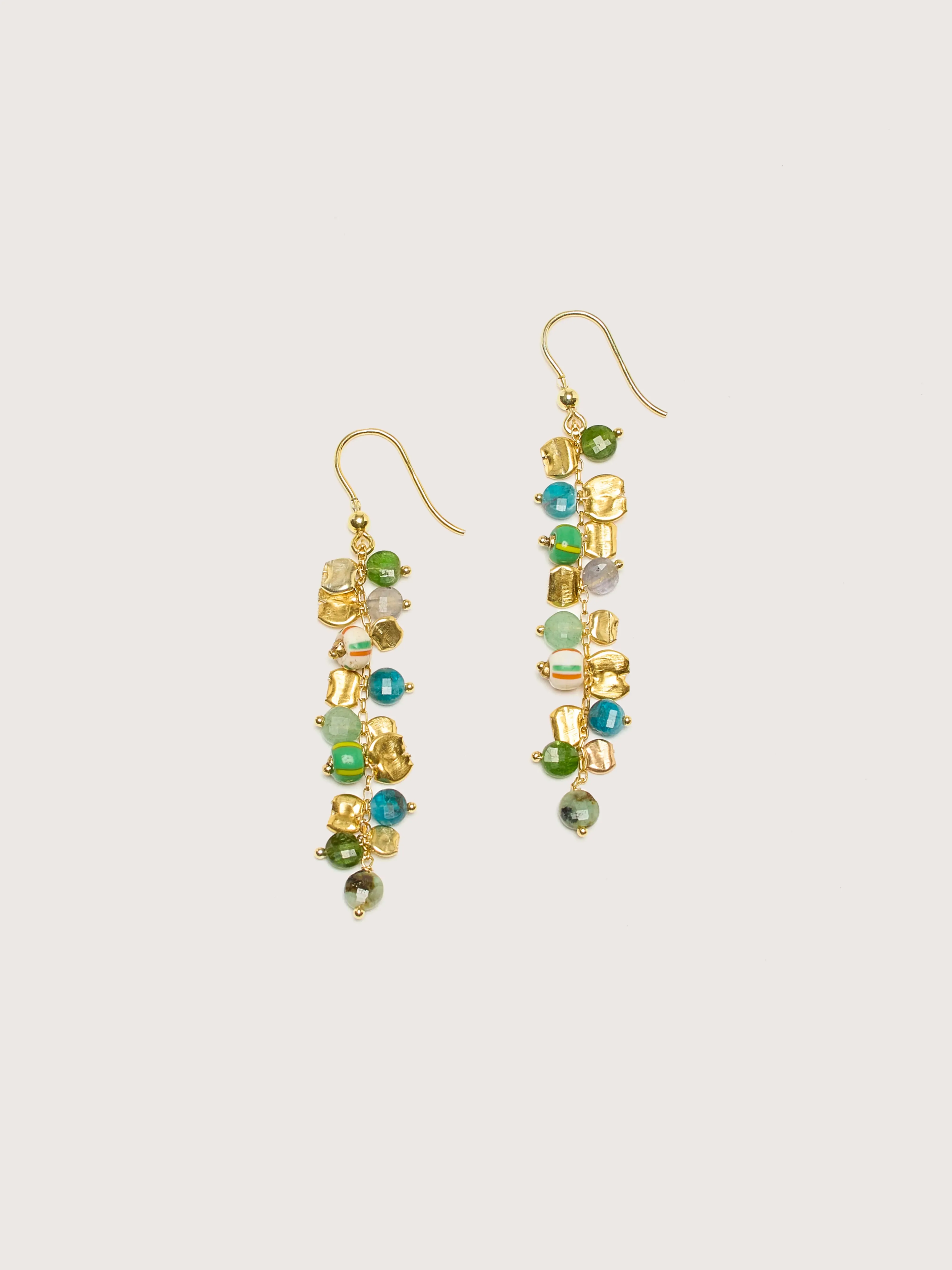 Confetti Earrings (242 / W / GREEN) sold by Bellrose product image thumbnail 2
