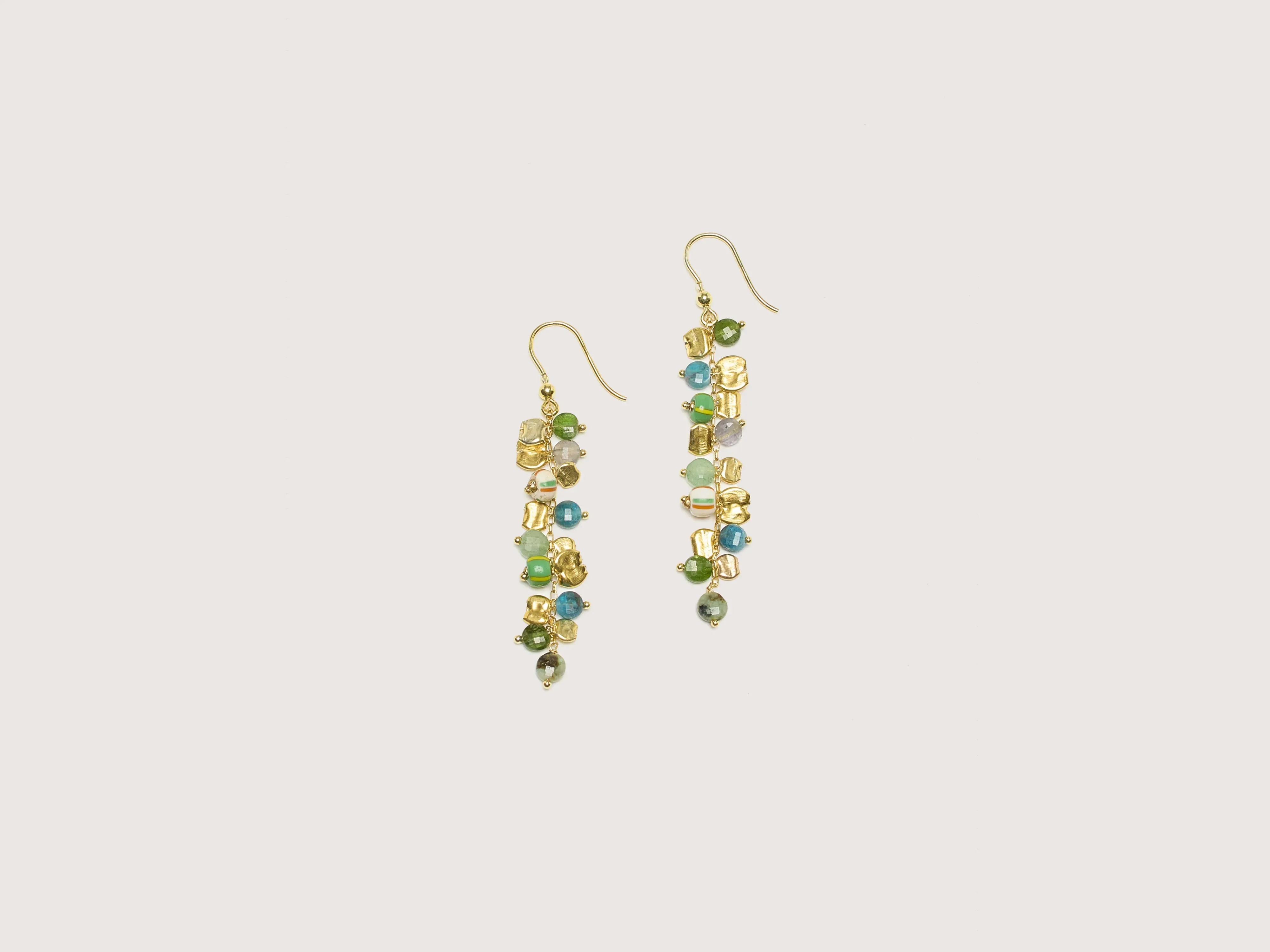 Confetti Earrings (242 / W / GREEN) sold by Bellrose