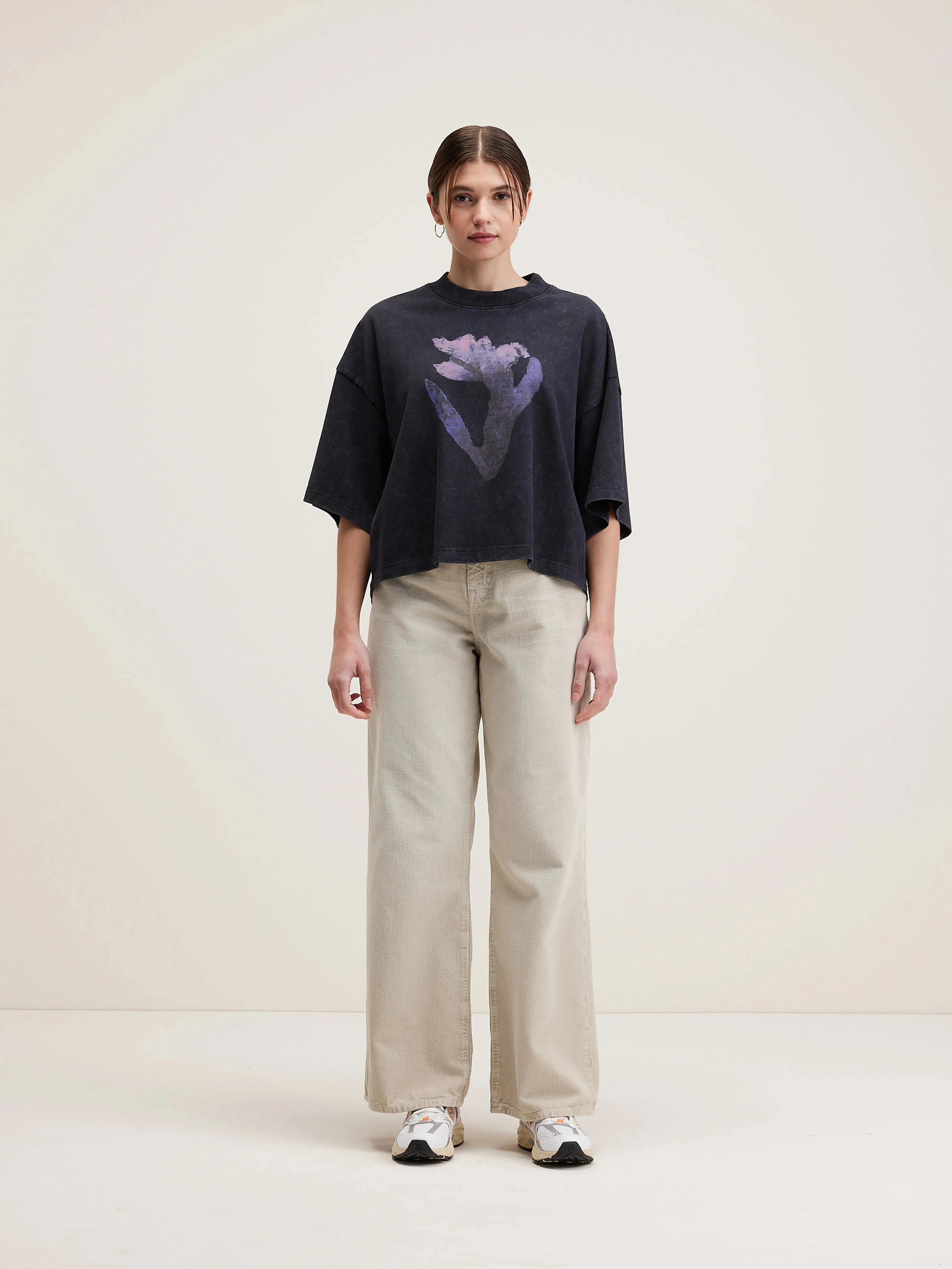 Cami short-sleeve t-shirt (242 / W / BLACK BEAUTY) sold by Bellrose product image thumbnail 3