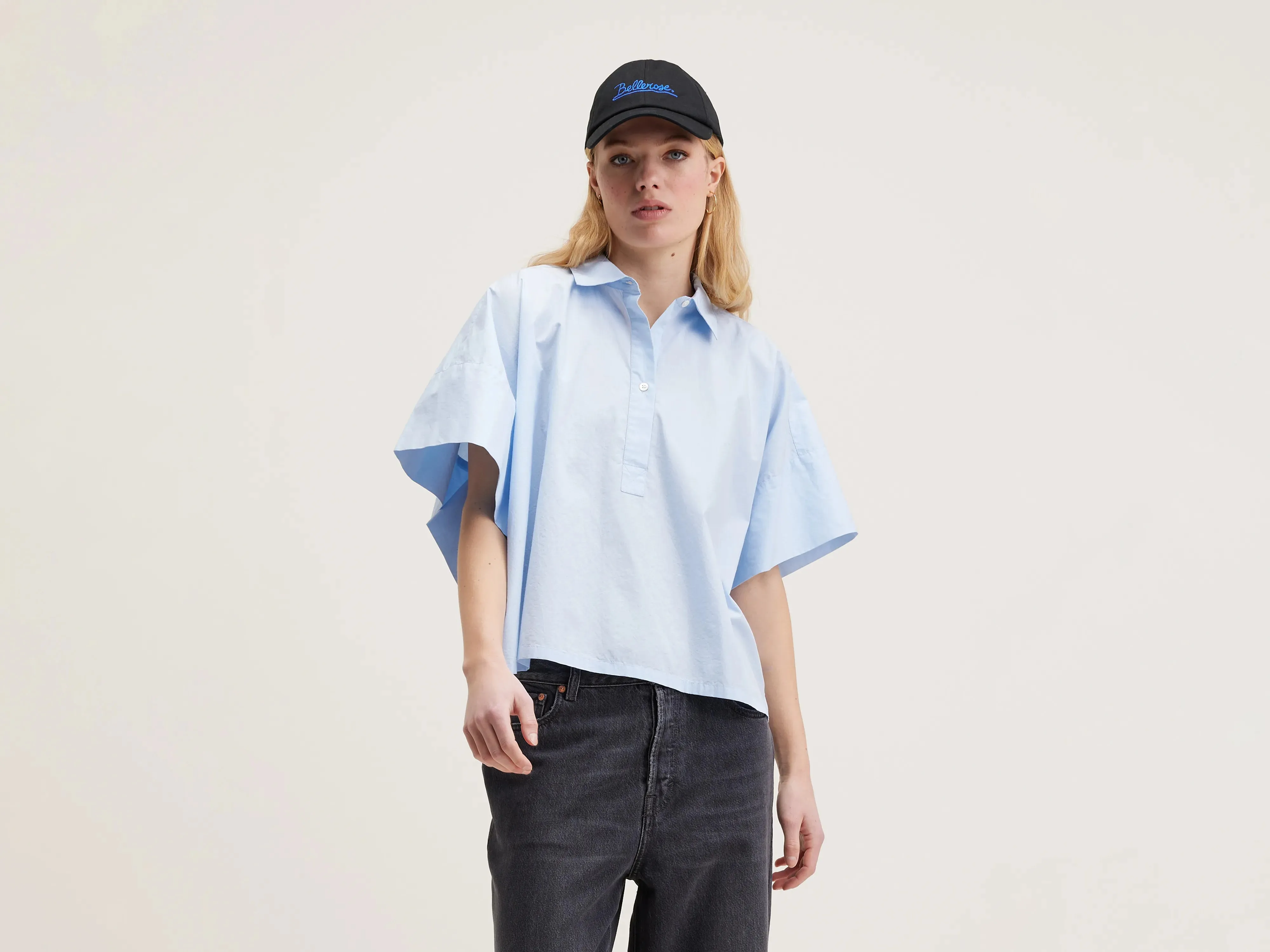 Cairn short-sleeve shirt (242 / W / CIEL) sold by Bellrose