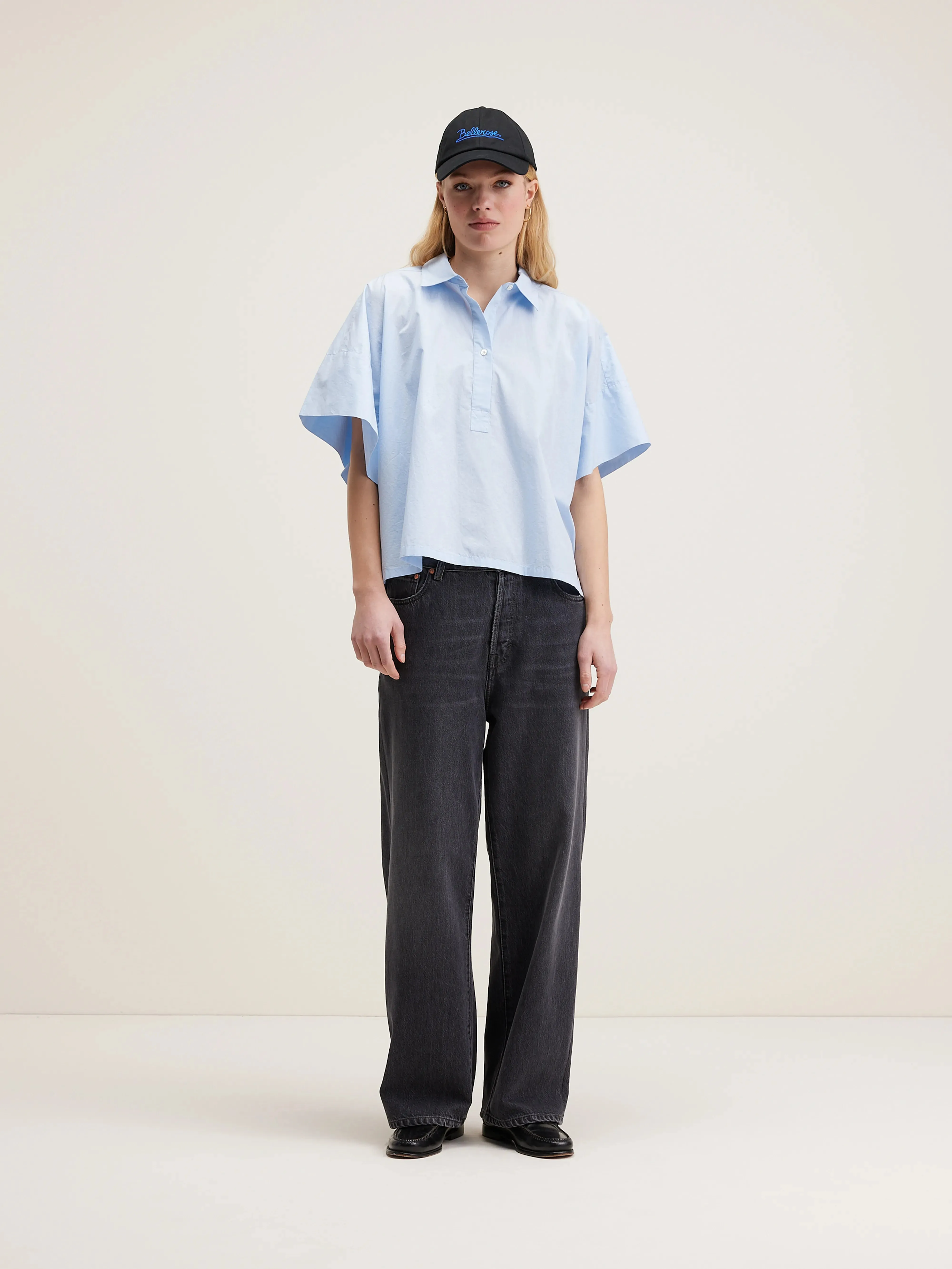 Cairn short-sleeve shirt (242 / W / CIEL) sold by Bellrose product image thumbnail 3