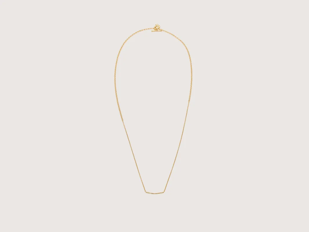 Bubble Lariat Gold Necklace (242 / W / GOLD) sold by Bellrose