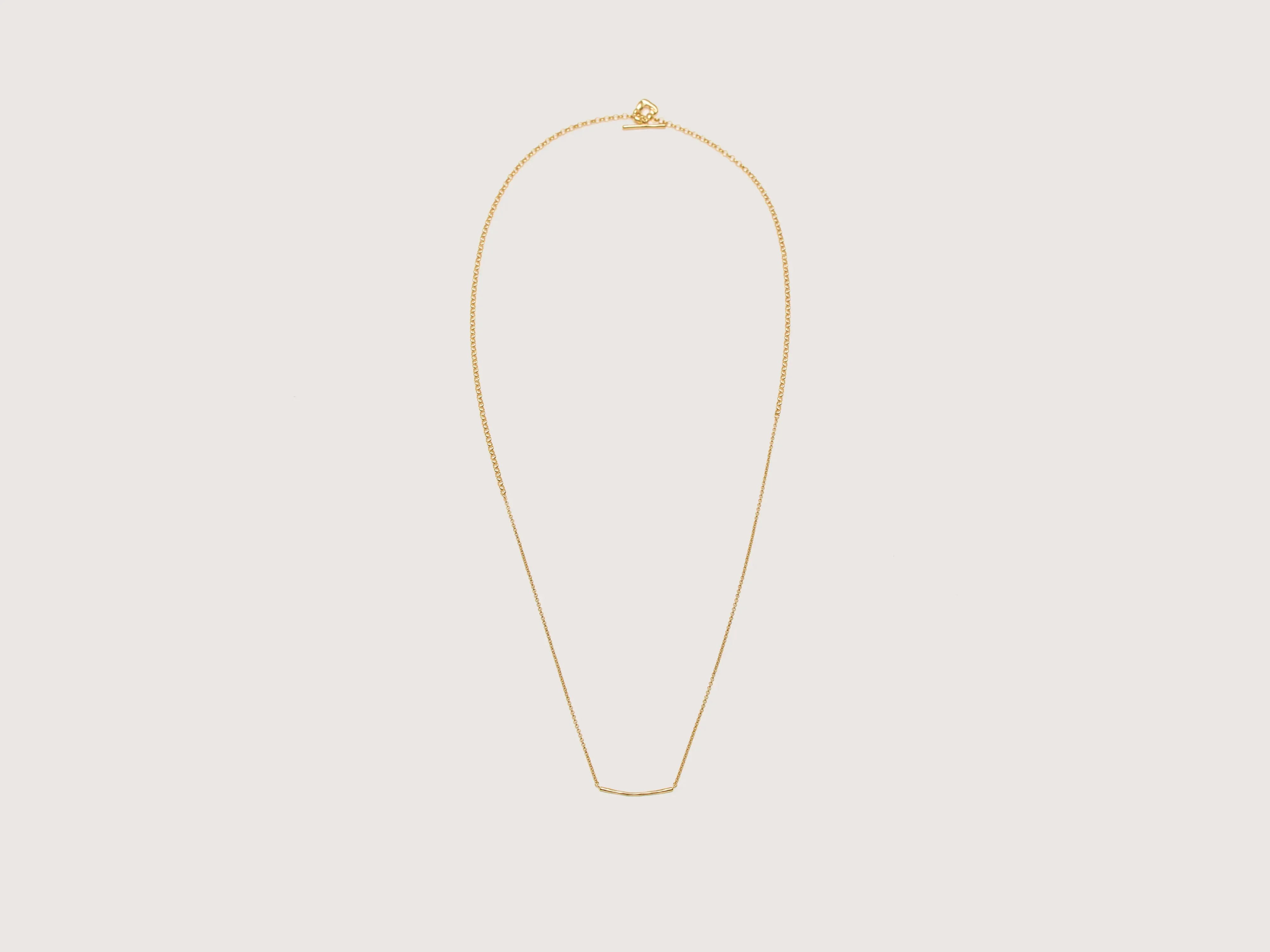 Bubble Lariat Gold Necklace (242 / W / GOLD) sold by Bellrose