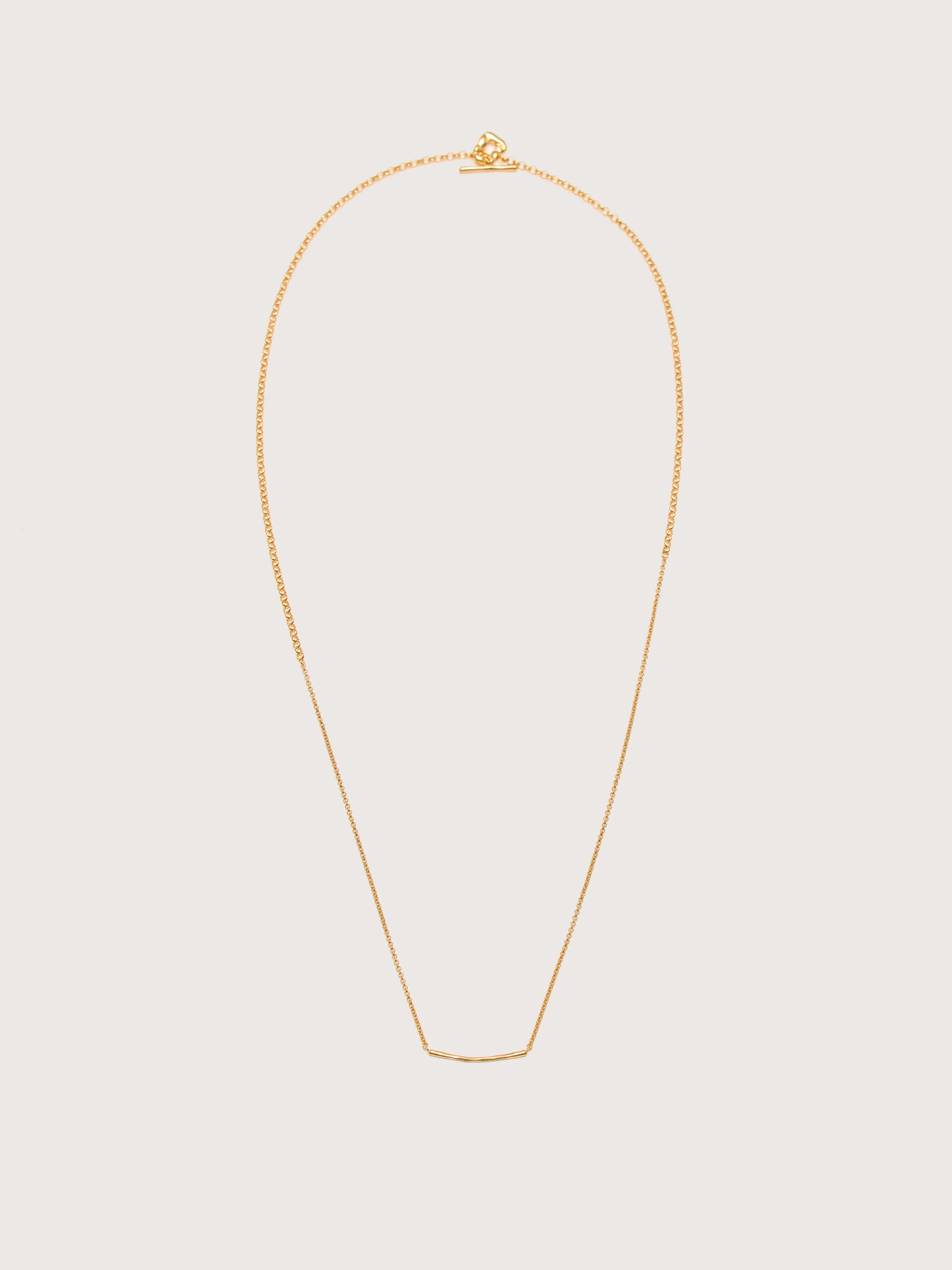 Bubble Lariat Gold Necklace (242 / W / GOLD) sold by Bellrose product image thumbnail 2