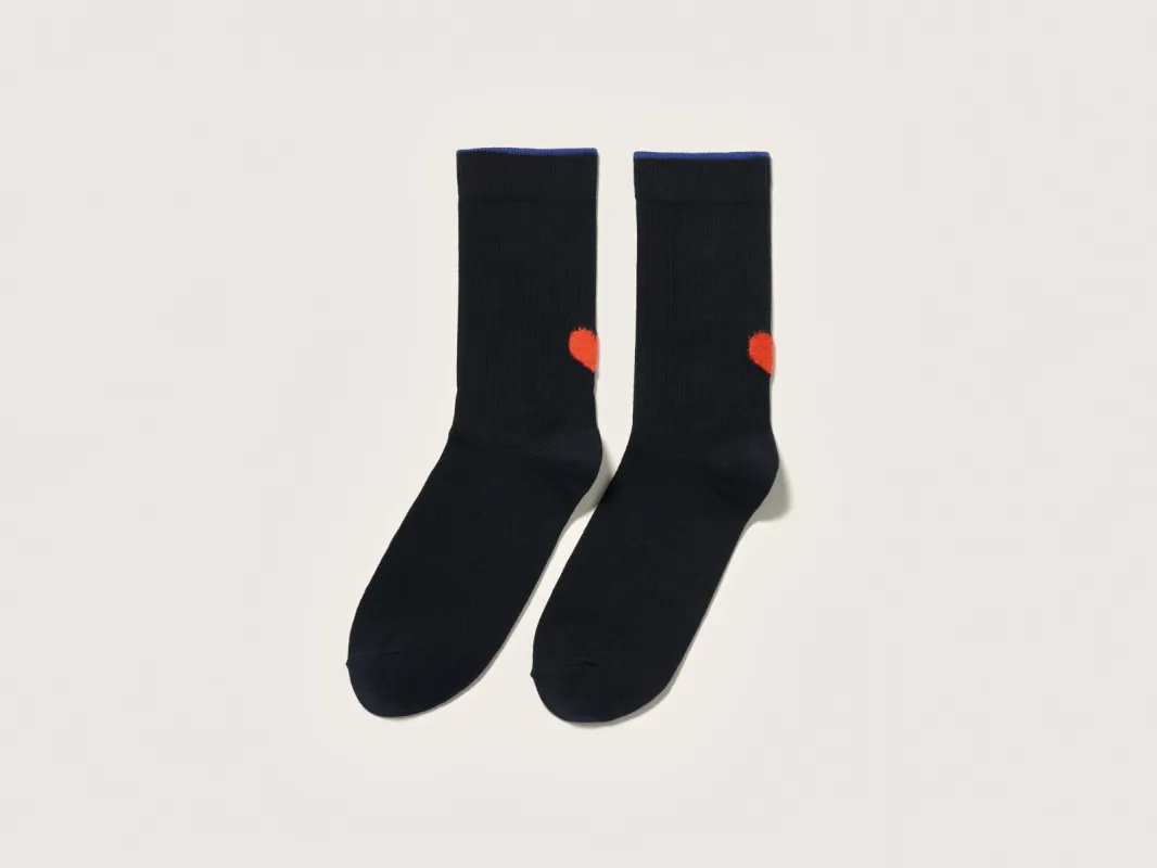 Beart socks (242 / G / NAVY) sold by Bellrose