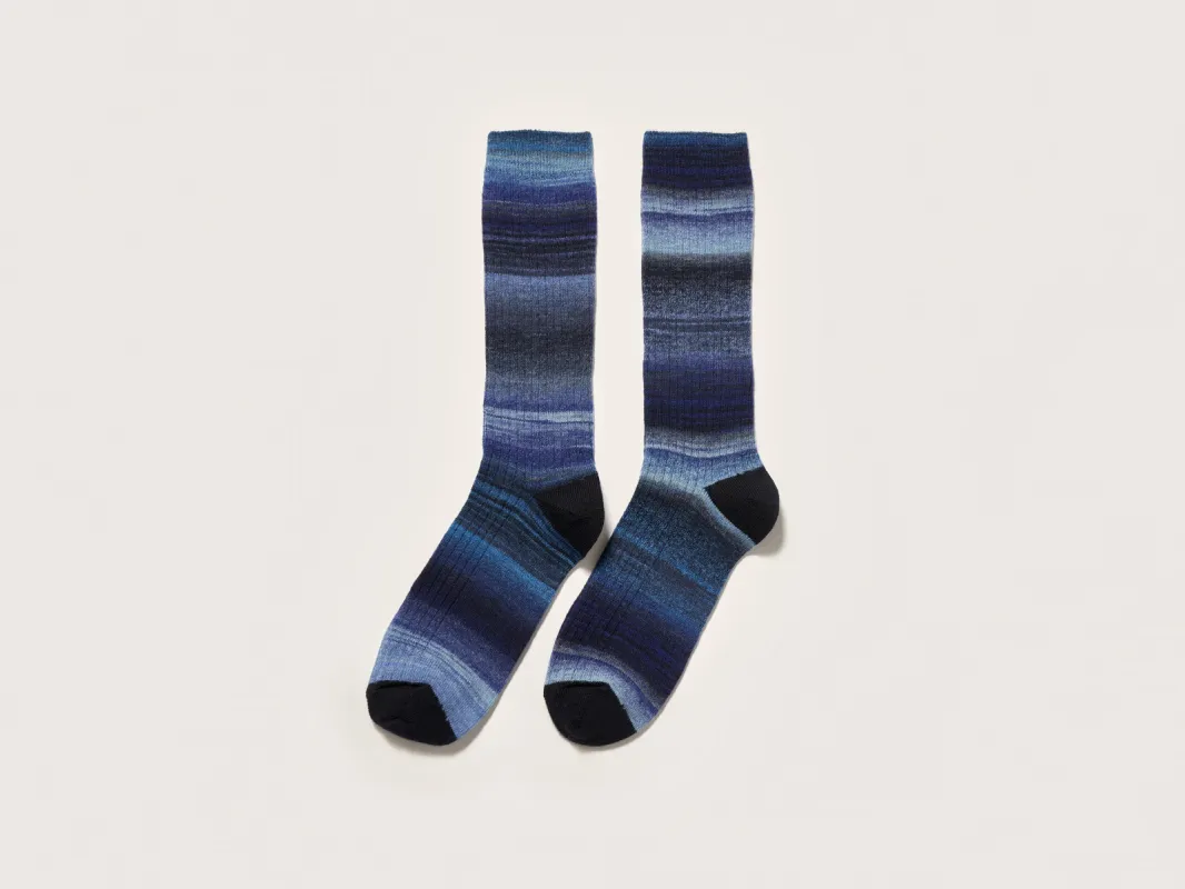 Baque rib-knit socks (242 / W / COMBO C) sold by Bellrose