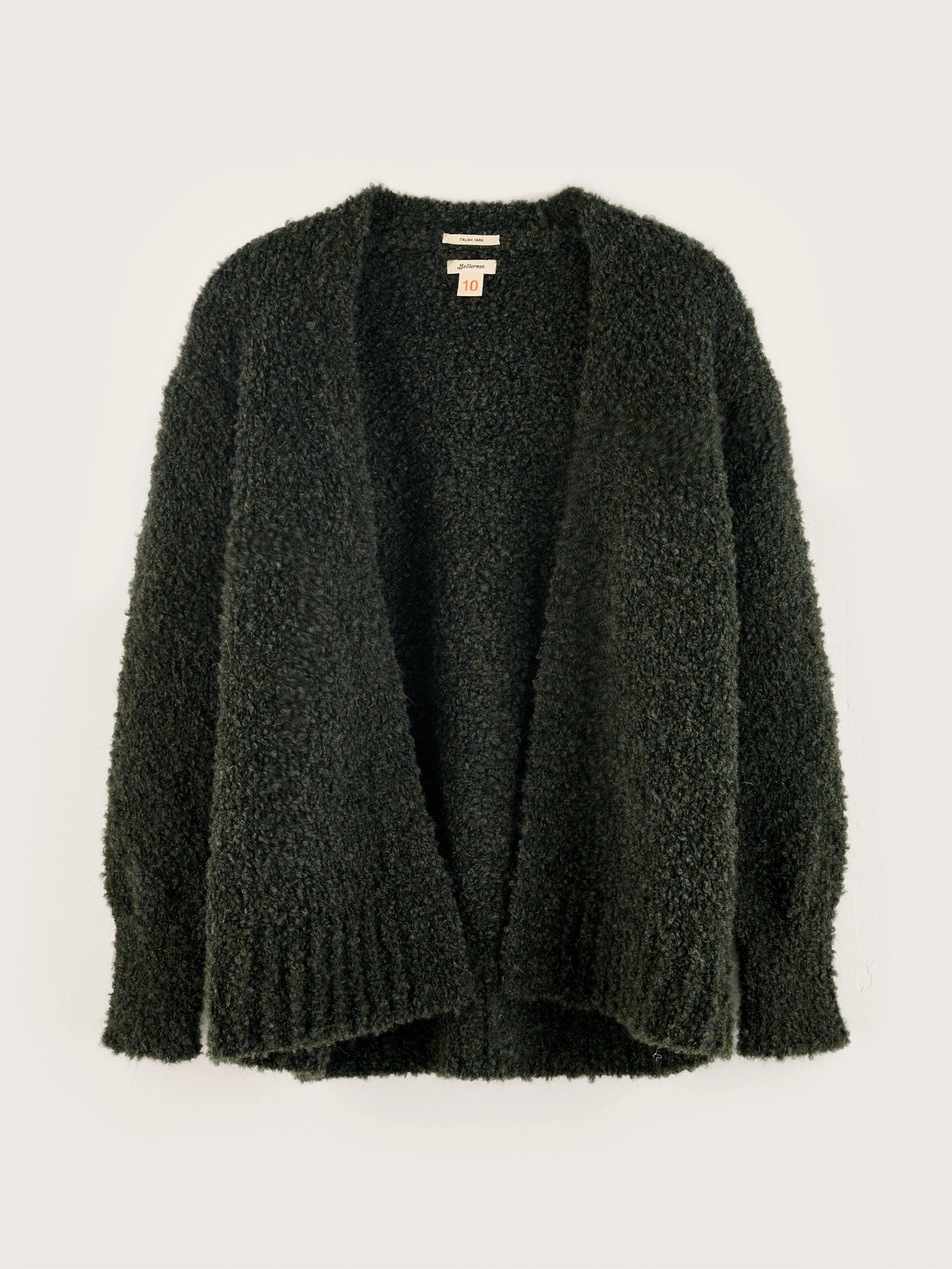 Apool v-neck cardigan (242 / G / MOSS) sold by Bellrose product image thumbnail 2