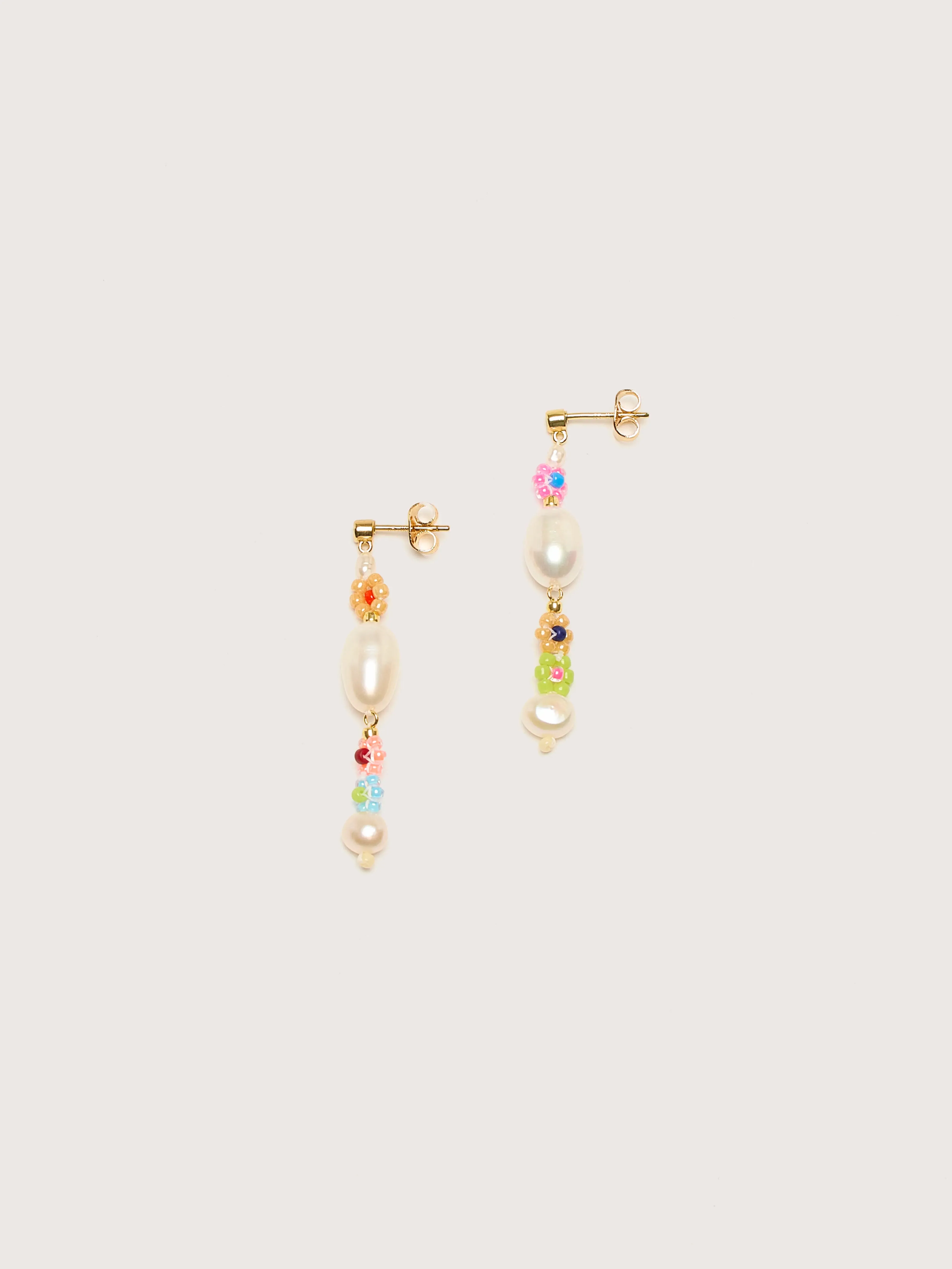 Mexi Flower Earrings (242 / W / MULTICOLOR) sold by Bellrose product image thumbnail 2