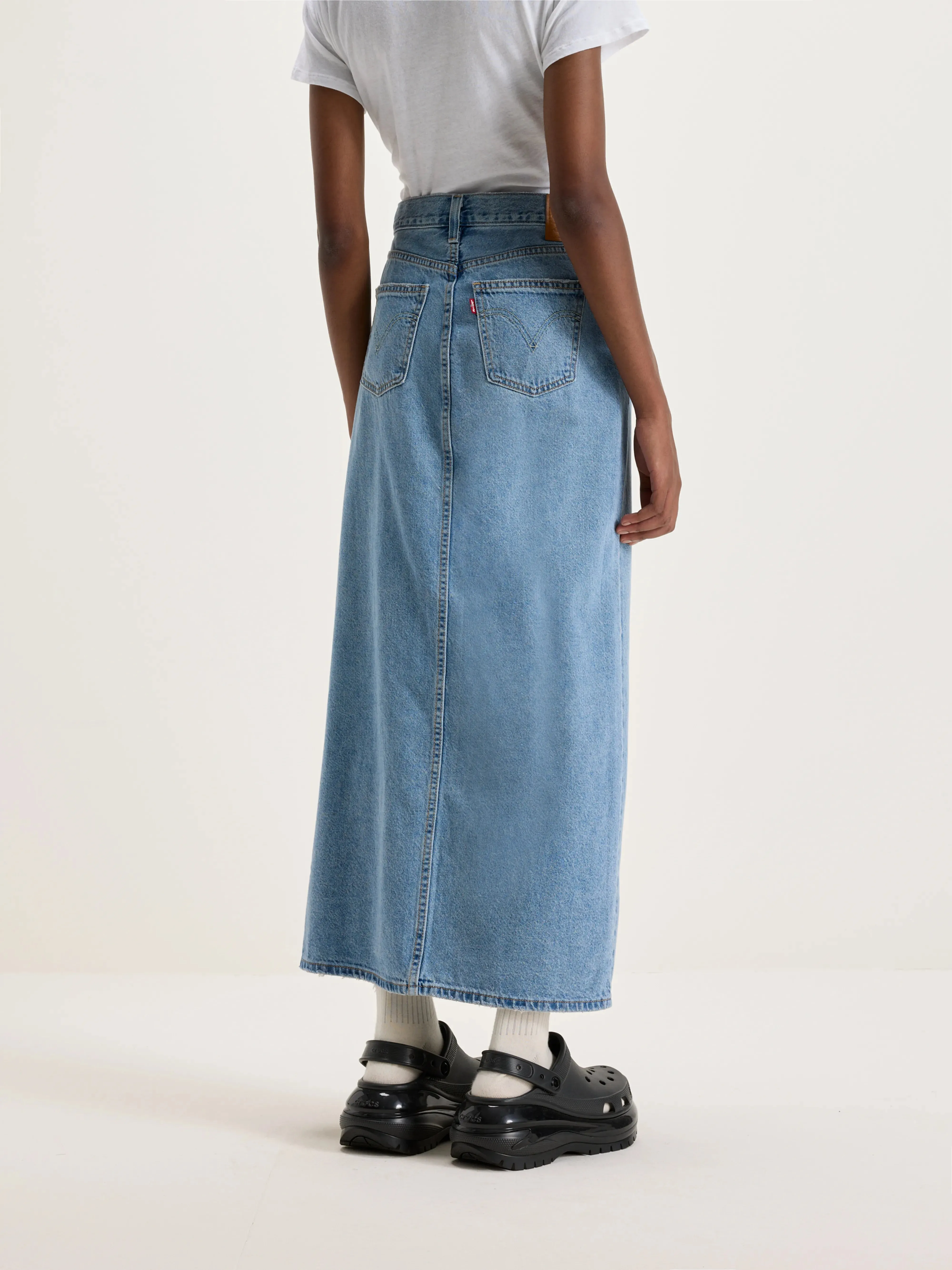 Ankle Column Skirt (242 / W / LT STONE WASH) sold by Bellrose product image thumbnail 4