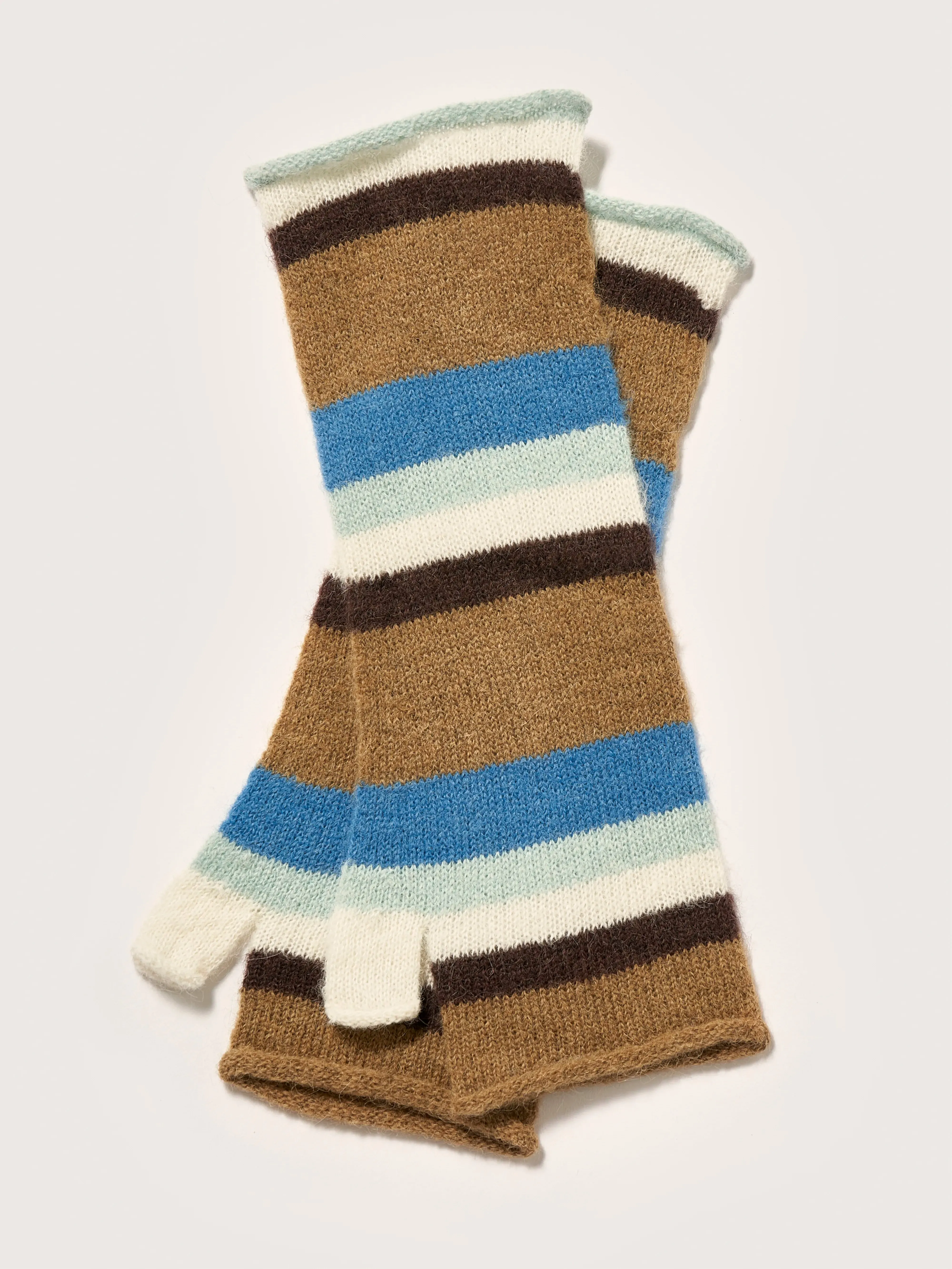 Amain fingerless gloves (242 / W / STRIPE A) sold by Bellrose product image thumbnail 4