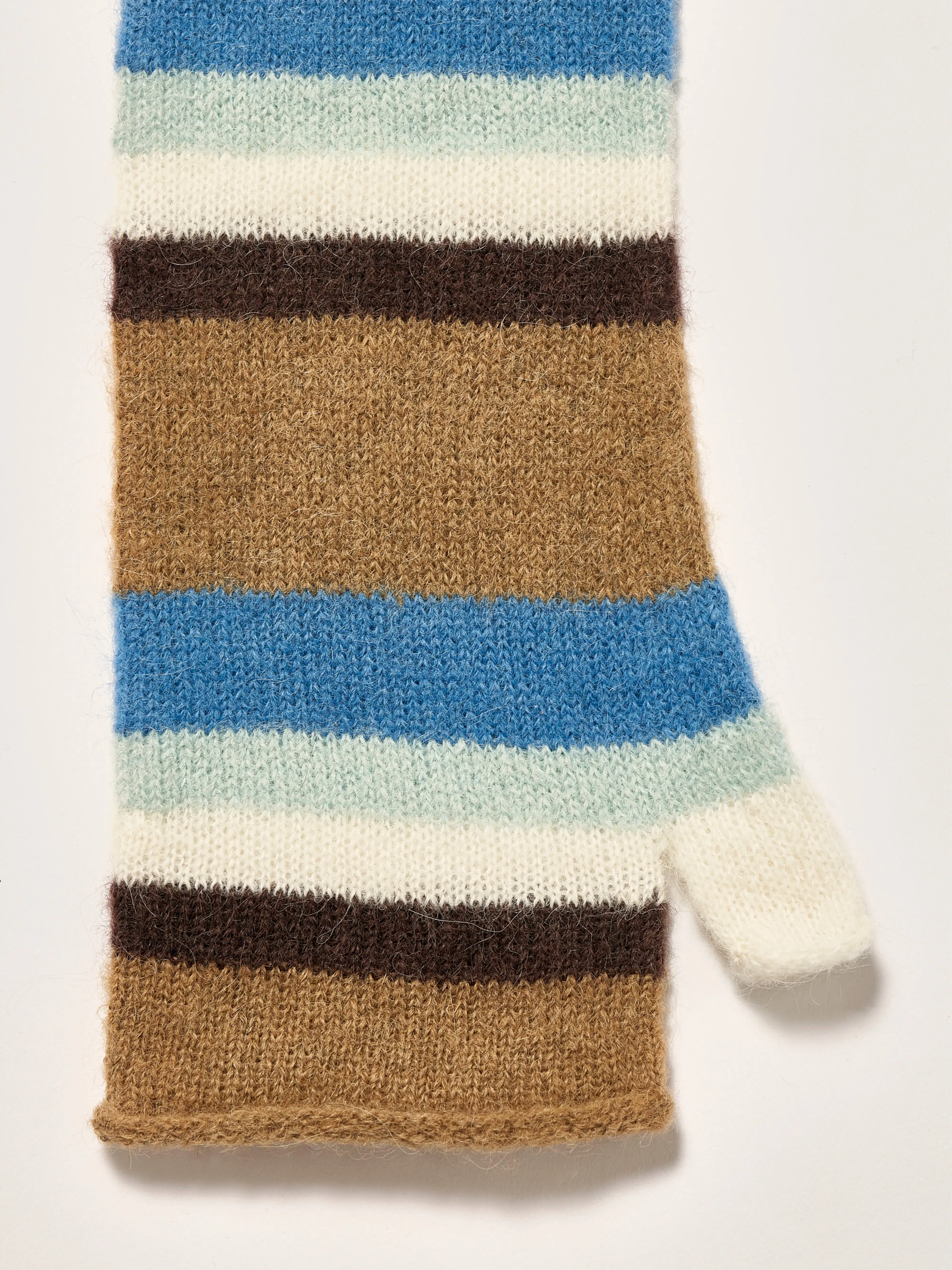 Amain fingerless gloves (242 / W / STRIPE A) sold by Bellrose product image thumbnail 3