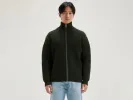 Allip zip-up cardigan (242 / M / DARK OLIVE) sold by Bellrose