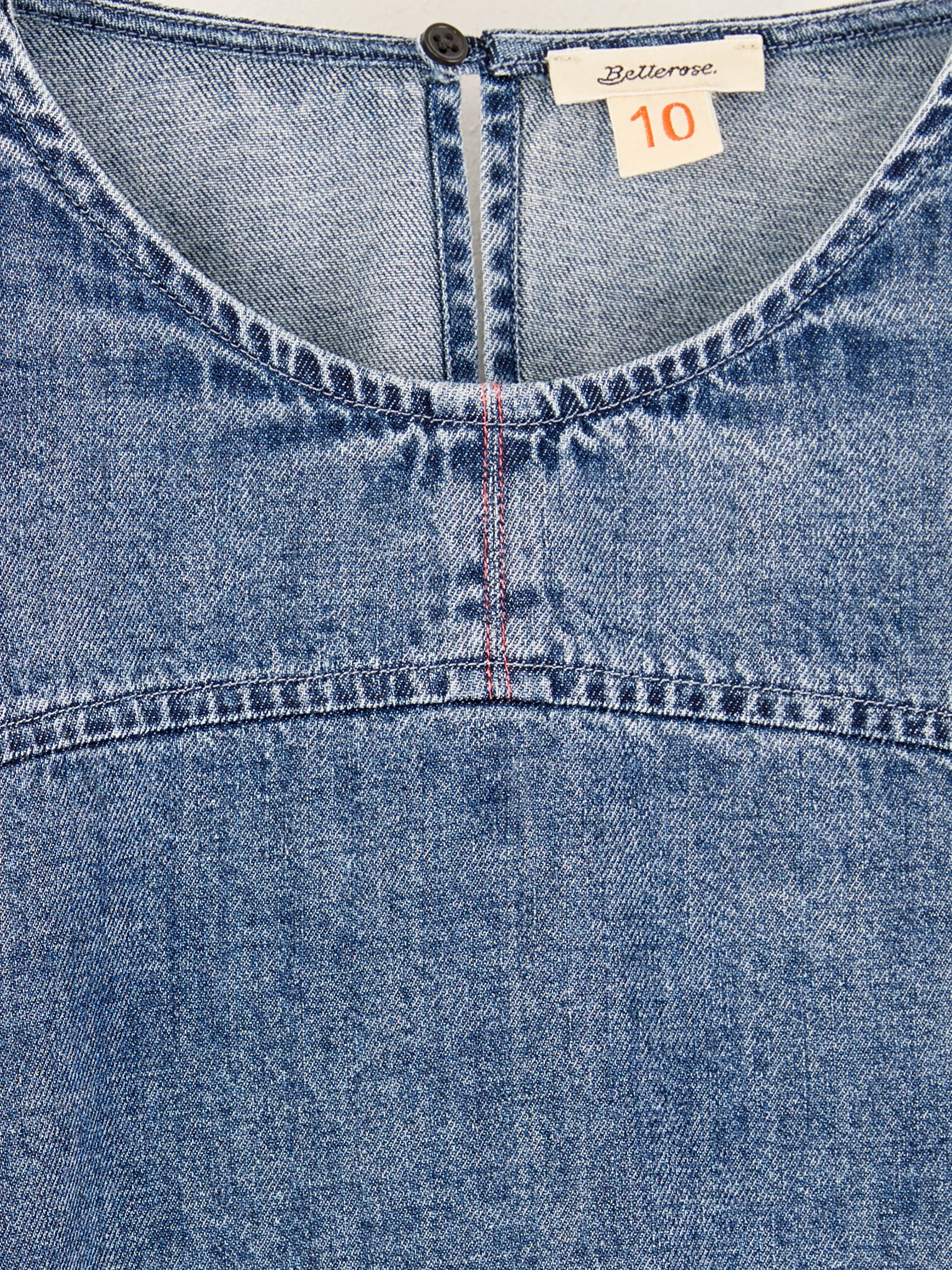 Agar denim blouse (242 / G / LT BLUE STONE) sold by Bellrose product image thumbnail 3