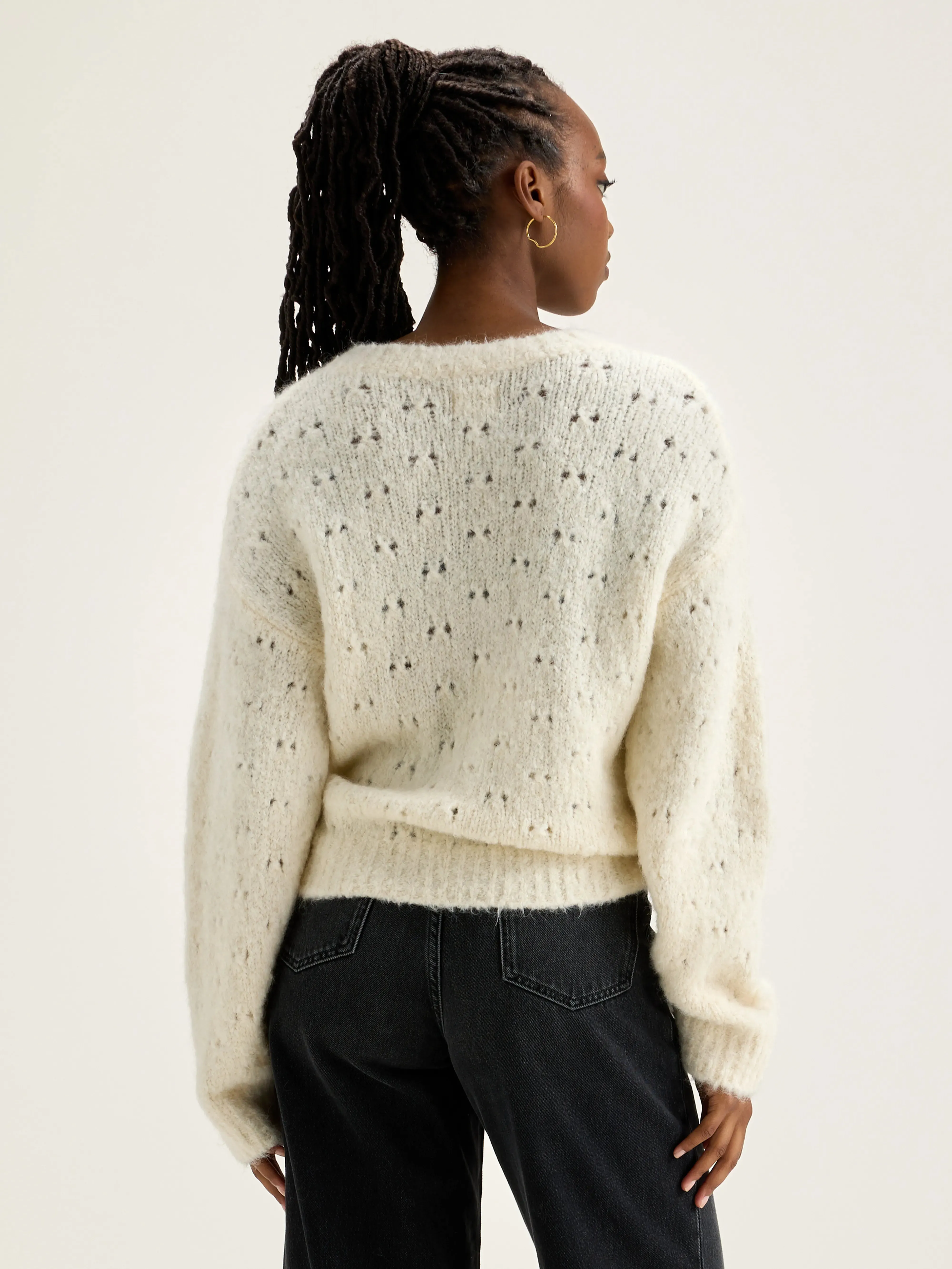 Abot classic sweater (242 / W / OFF WHITE) sold by Bellrose product image thumbnail 4