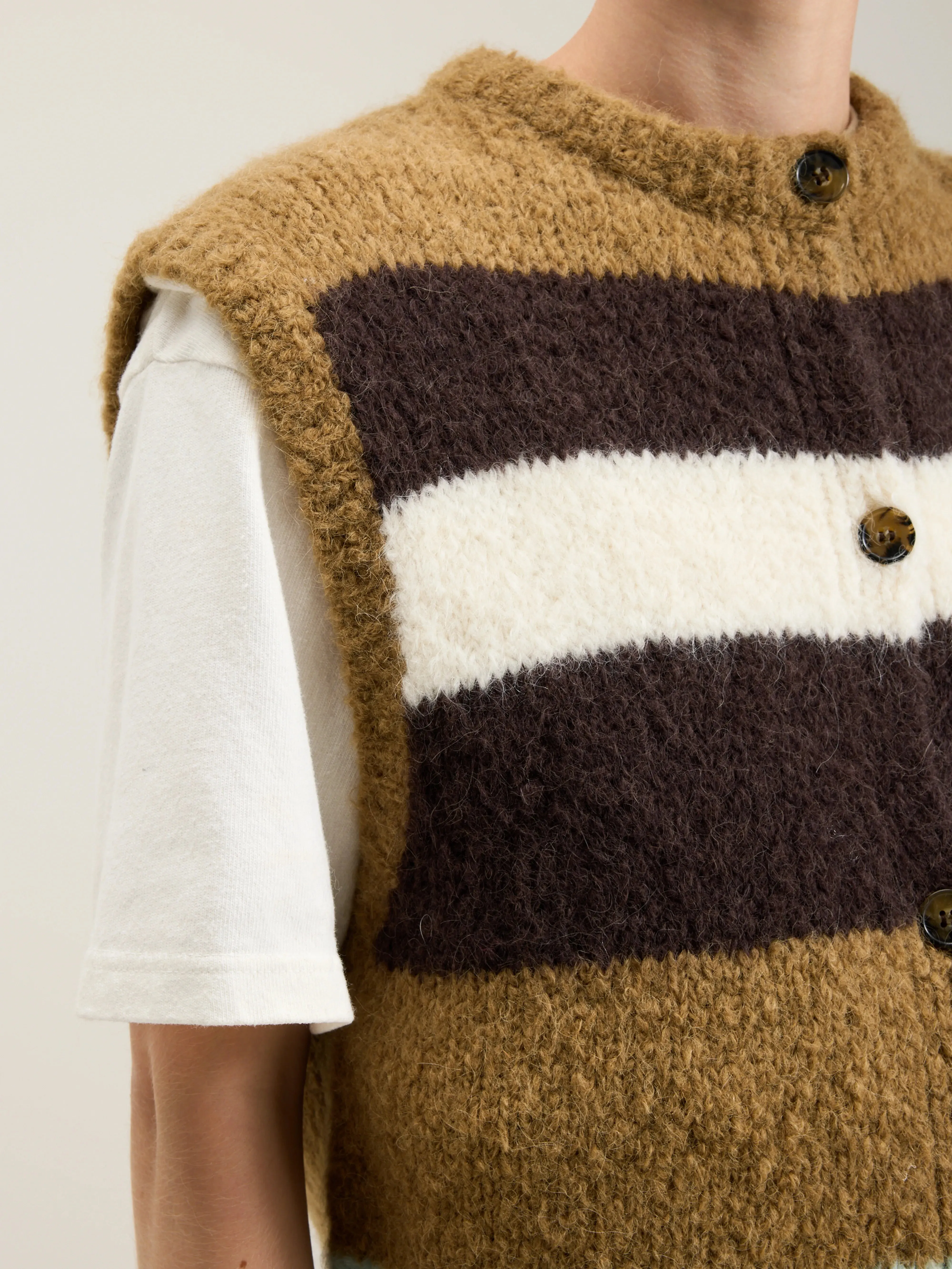 Abogi sleeveless sweater (242 / W / STRIPE A) sold by Bellrose product image thumbnail 4