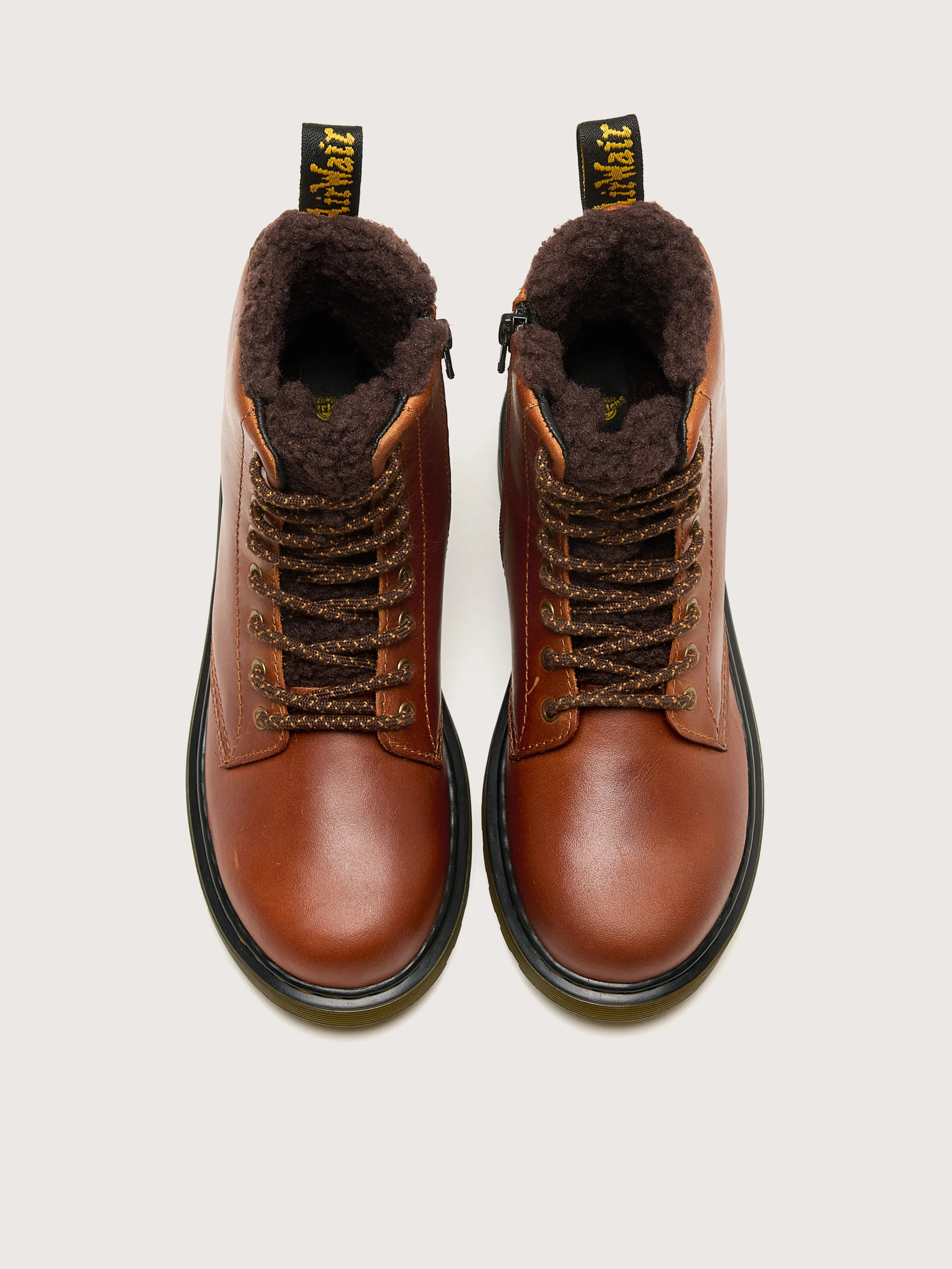 1460 Serena Leather Boots for Juniors (242 / G / DARK BROWN) sold by Bellrose product image thumbnail 4