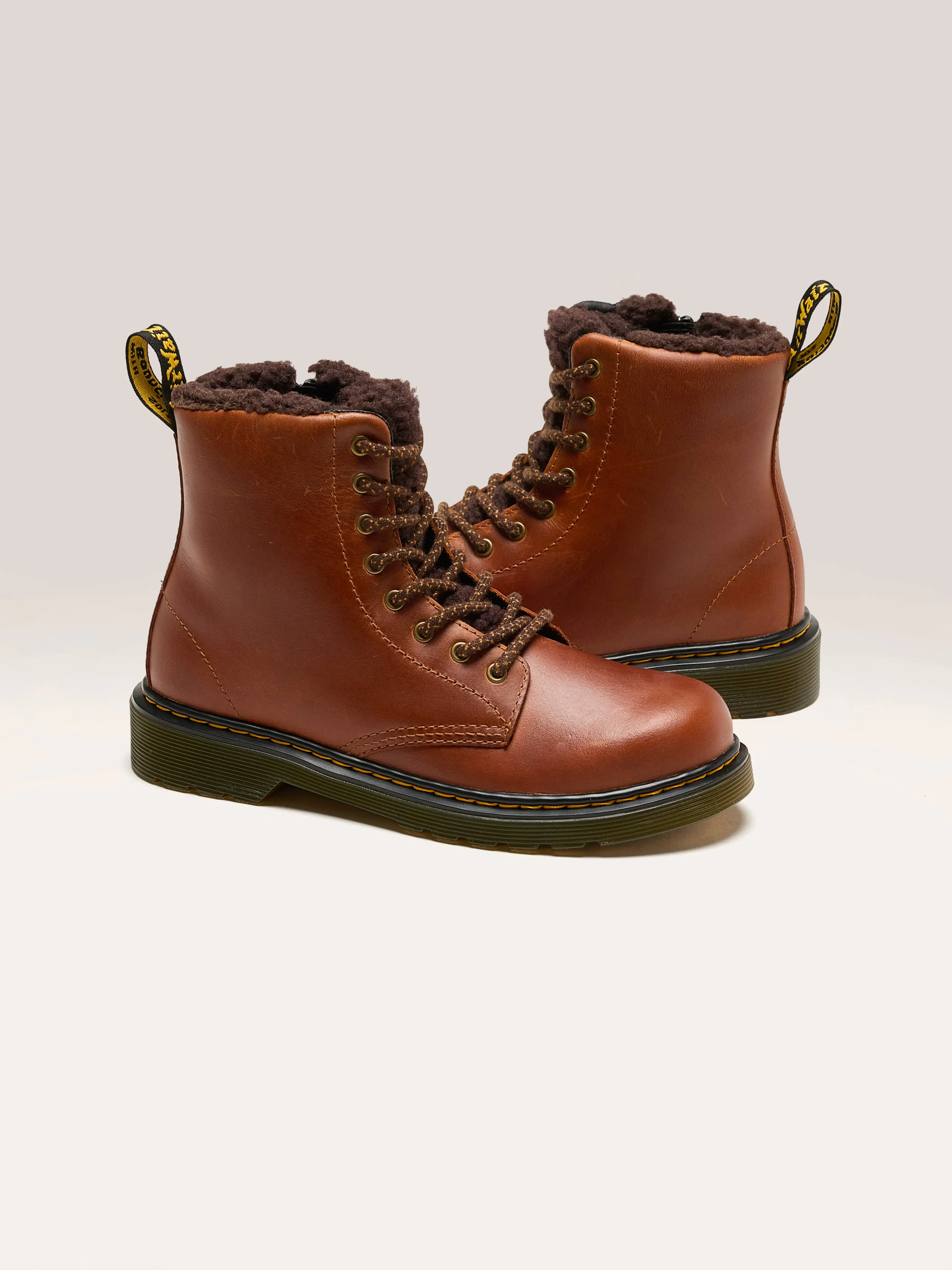 1460 Serena Leather Boots for Juniors (242 / G / DARK BROWN) sold by Bellrose product image thumbnail 3