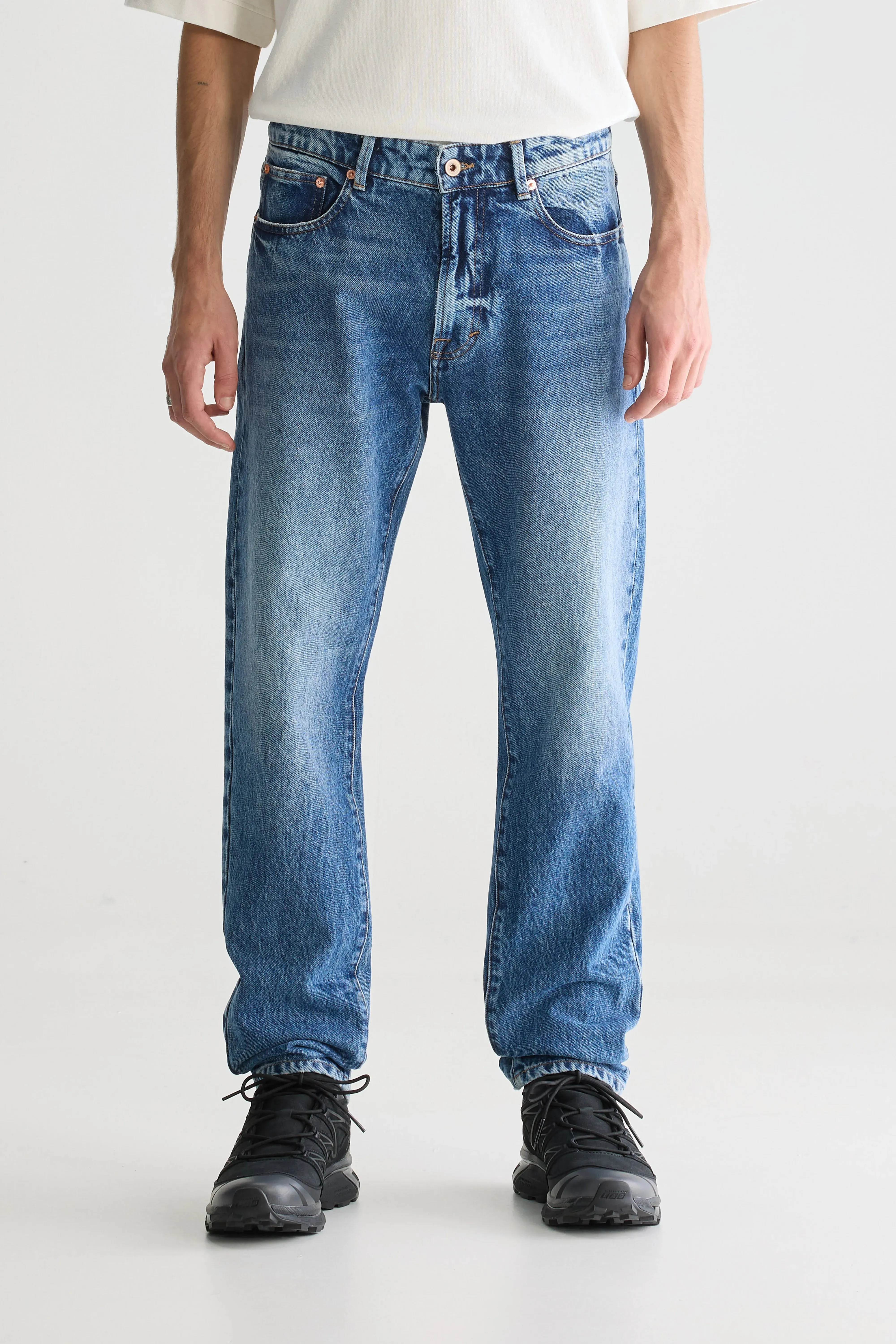 Denim N. 04 slim jeans (251 / M / MD BLUE MARBLE) sold by Bellrose product image thumbnail 3