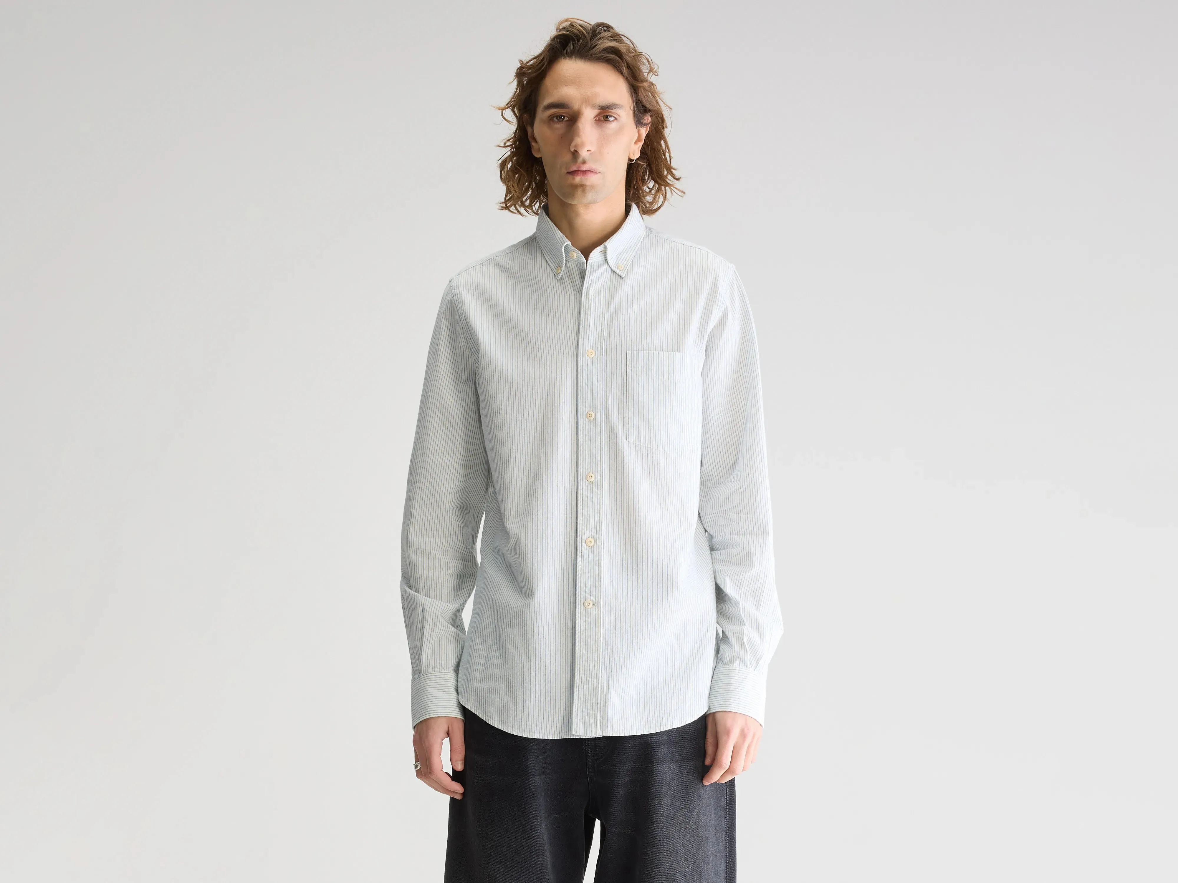 Mire slim shirt (251 / M / STRIPE D) sold by Bellrose