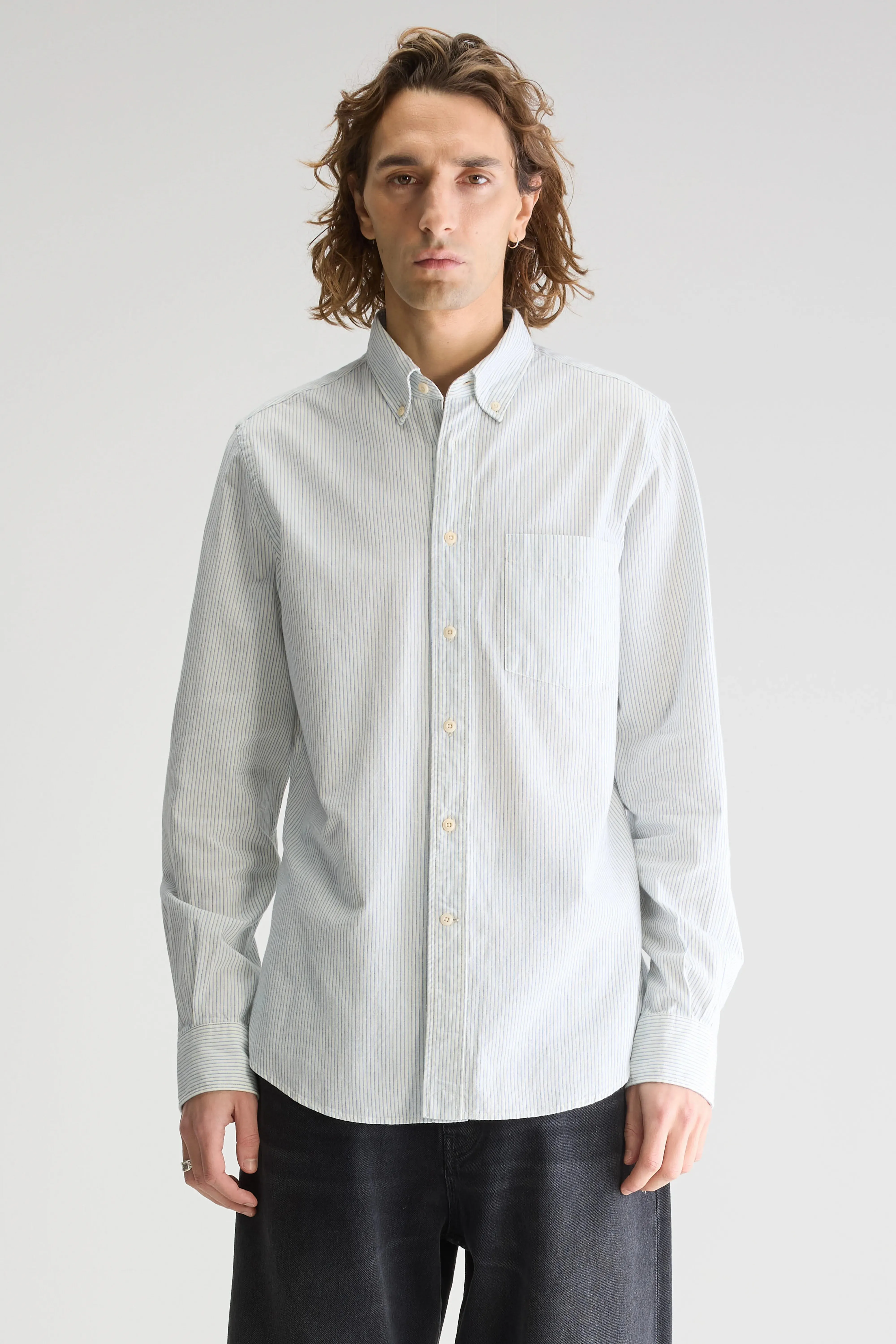 Mire slim shirt (251 / M / STRIPE D) sold by Bellrose product image thumbnail 2