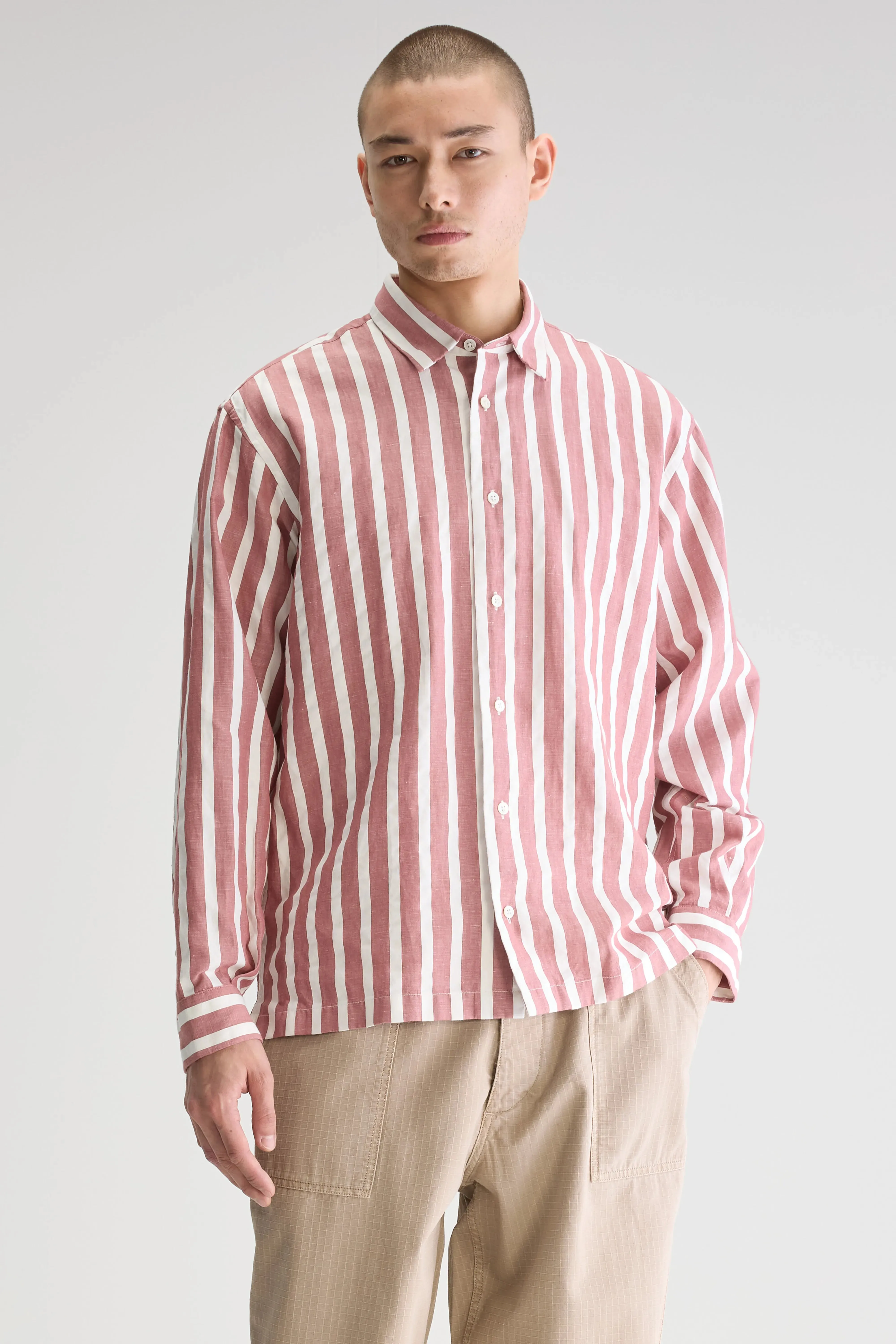 Flip relaxed shirt (251 / M / STRIPE A) sold by Bellrose product image thumbnail 2