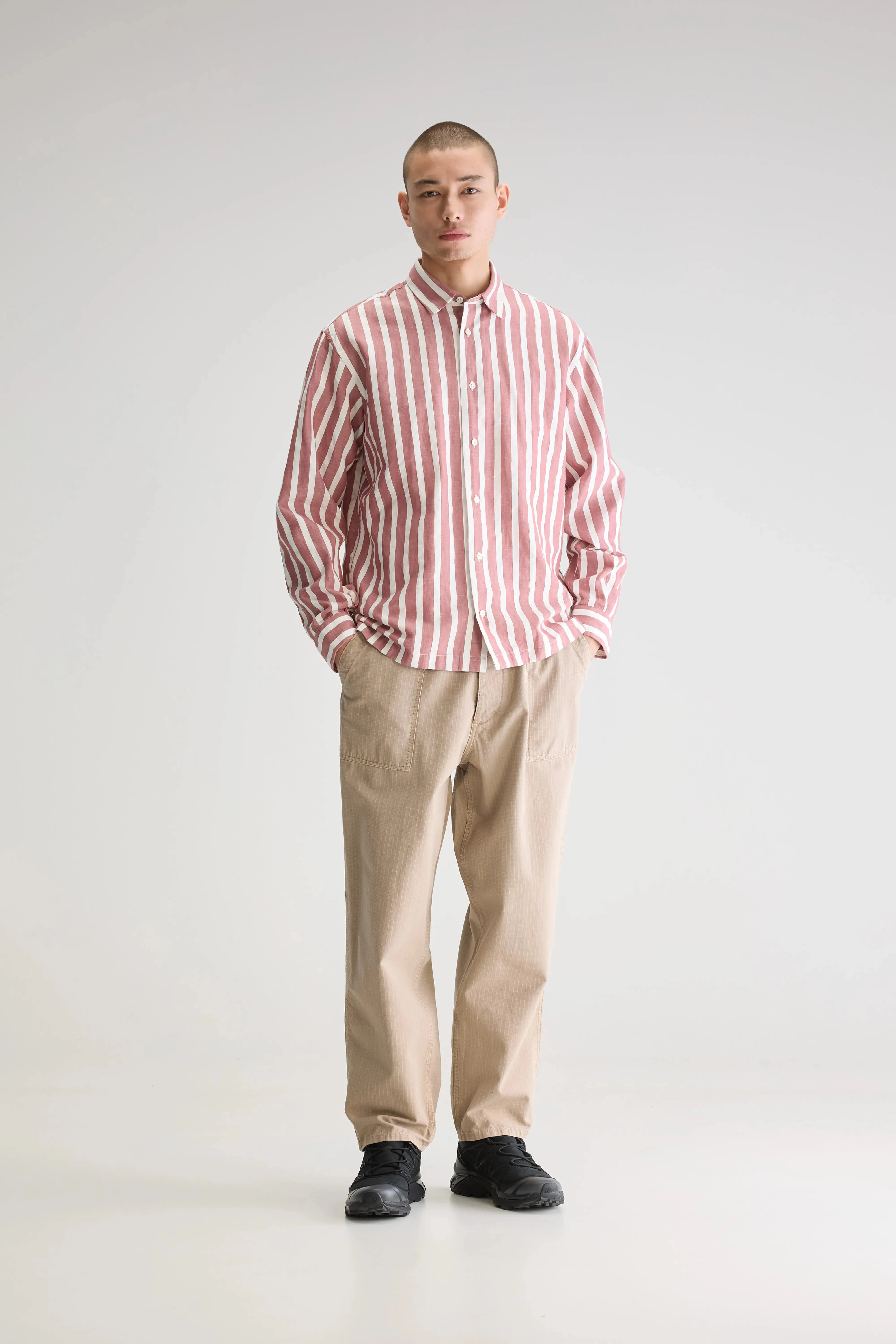 Flip relaxed shirt (251 / M / STRIPE A) sold by Bellrose product image thumbnail 3