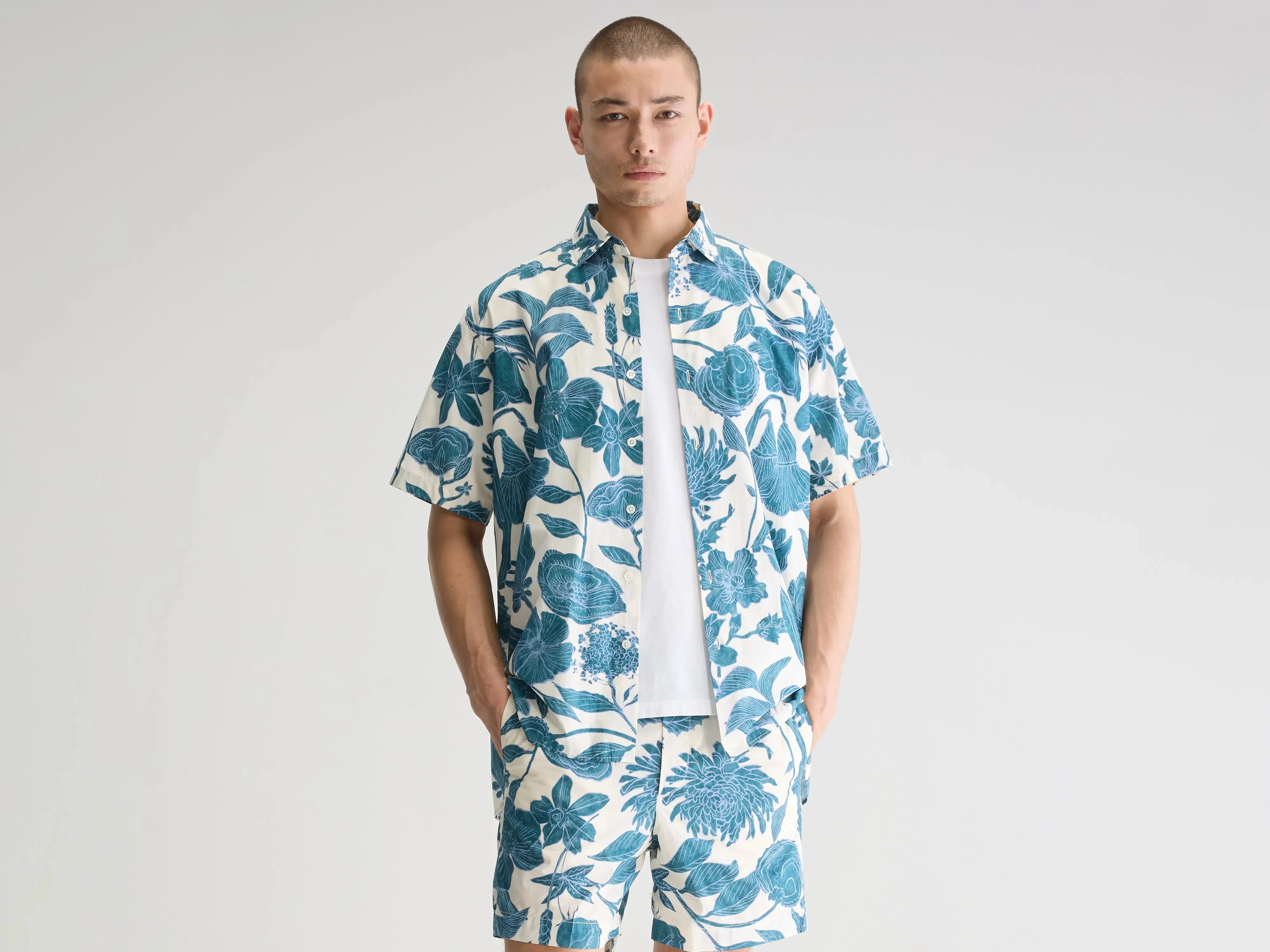 Fill relaxed shirt (251 / M / COMBO A) sold by Bellrose