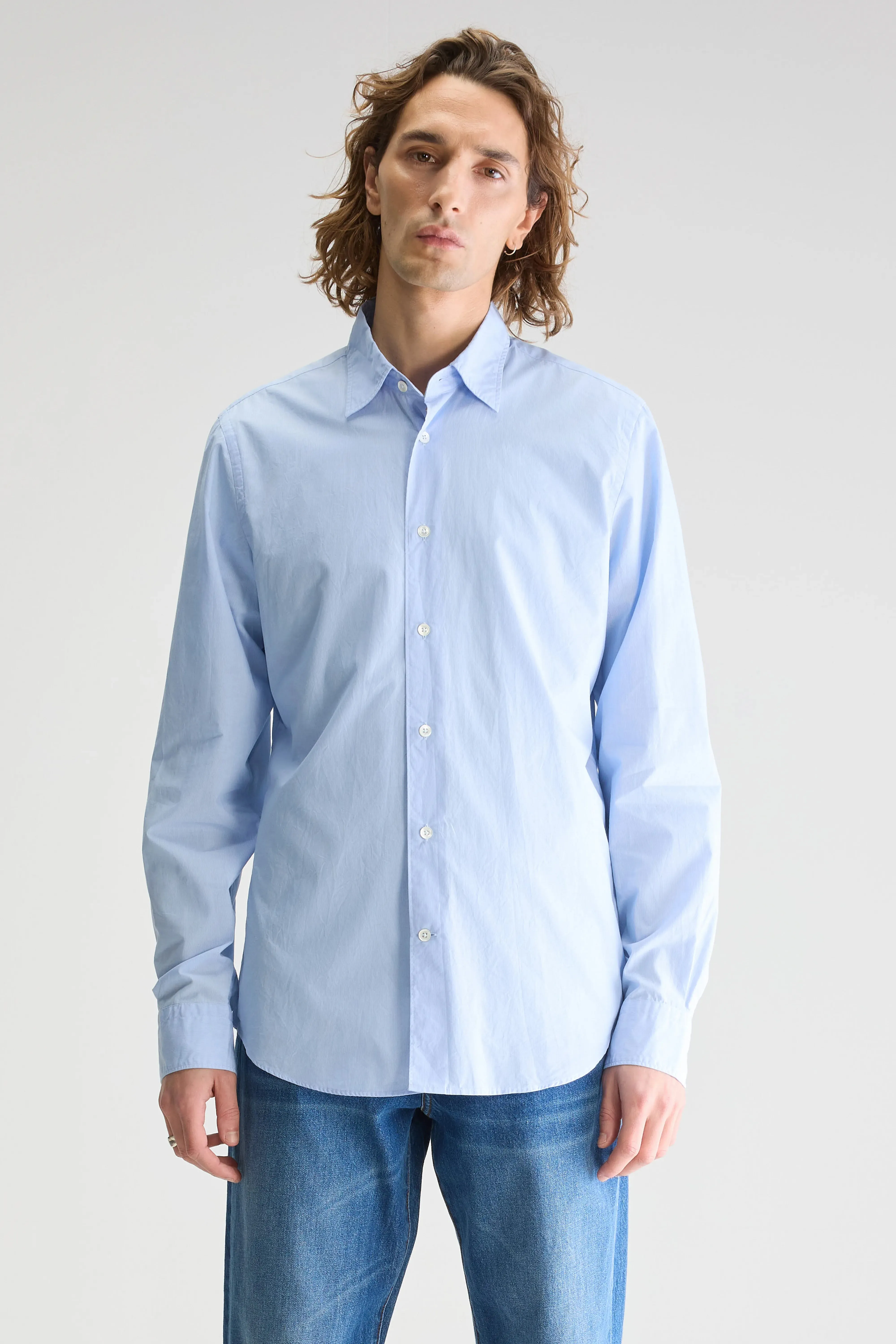 Gabe slim shirt (251 / M / STRIPE B) sold by Bellrose product image thumbnail 2