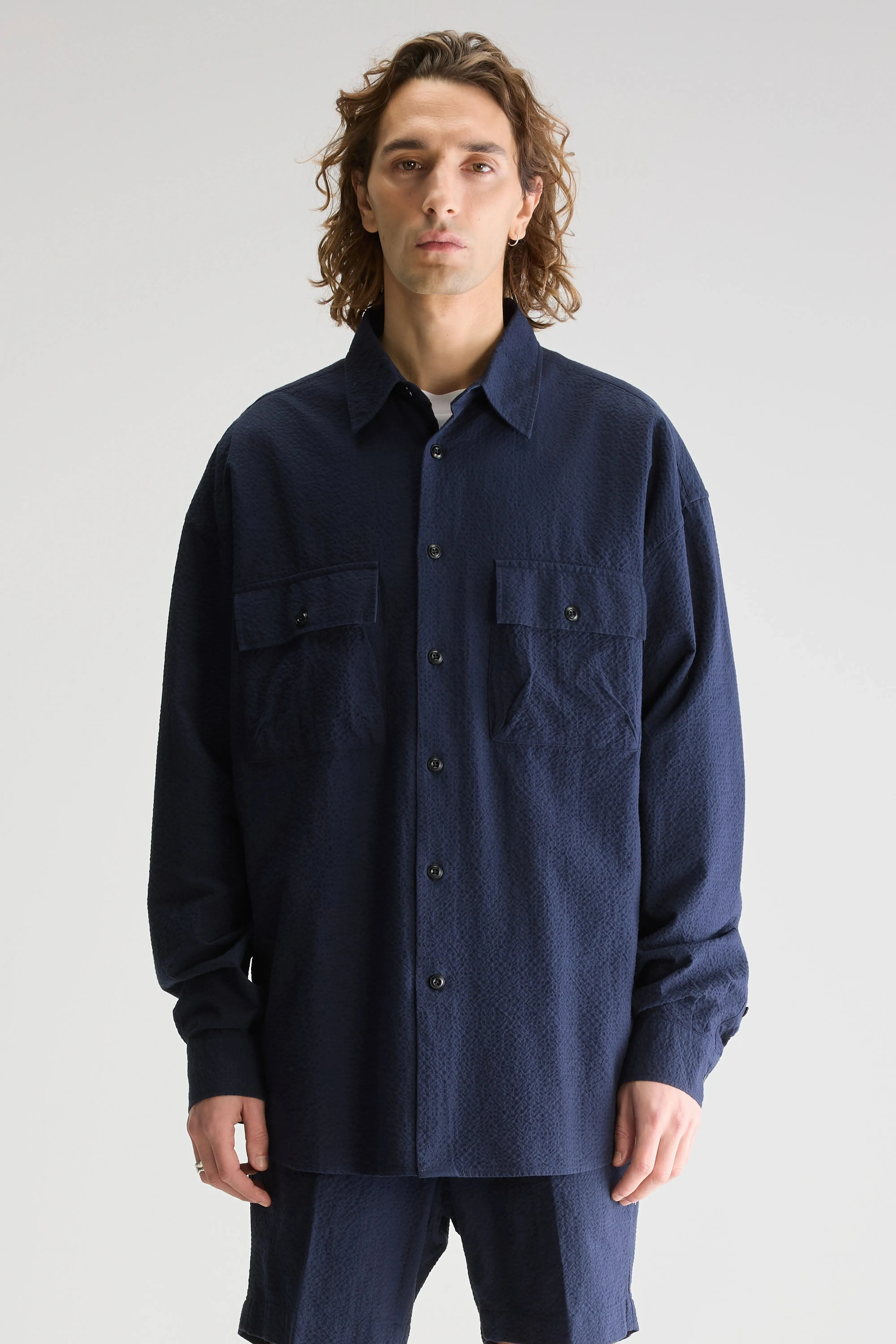 Flopok shirt (251 / M / NAVY) sold by Bellrose product image thumbnail 2