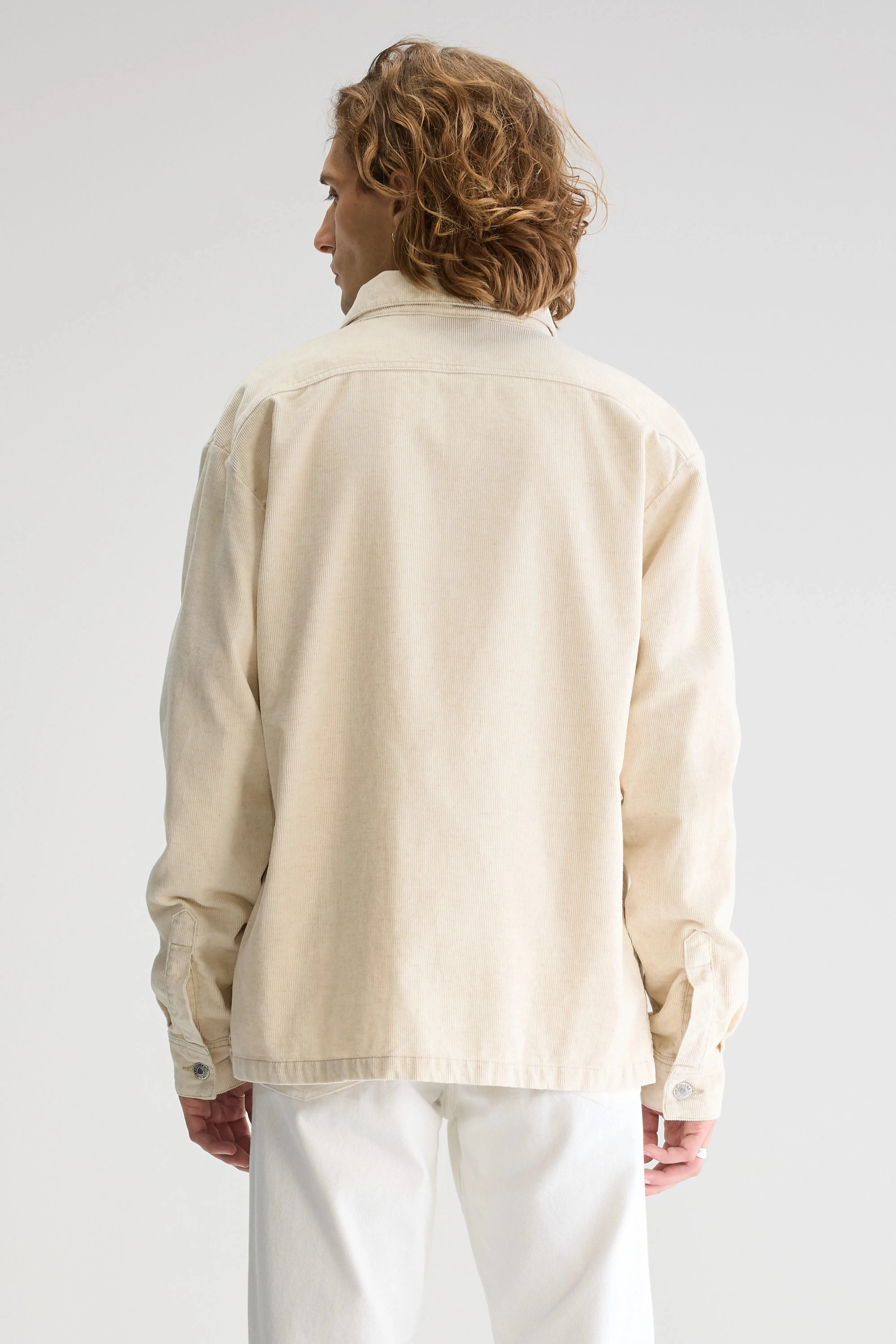 Goney corduroy overshirt (251 / M / CALCAIRE) sold by Bellrose product image thumbnail 4
