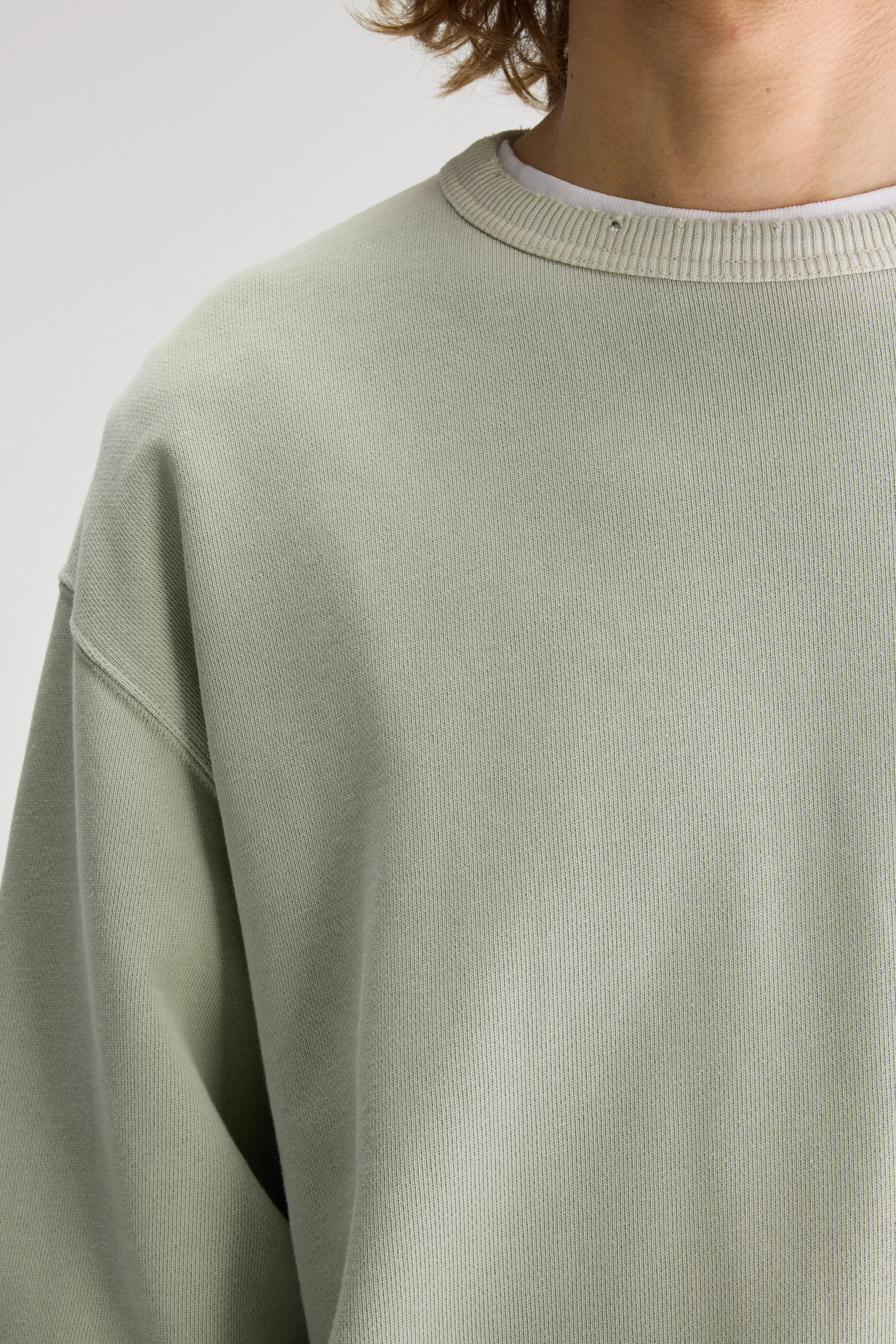 Fabien crewneck sweatshirt (251 / M / CELADON) sold by Bellrose product image thumbnail 5