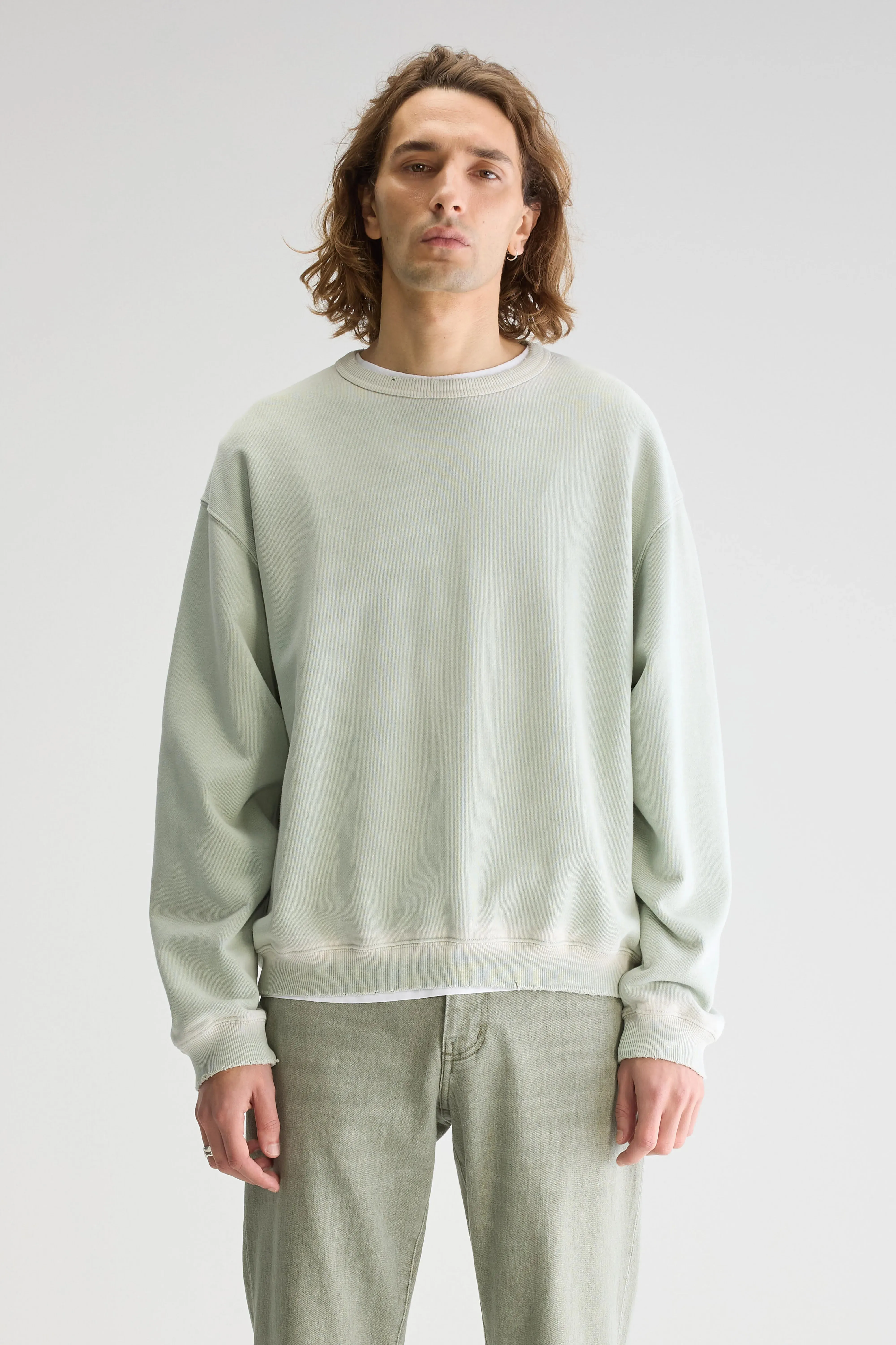 Fabien crewneck sweatshirt (251 / M / CELADON) sold by Bellrose product image thumbnail 2