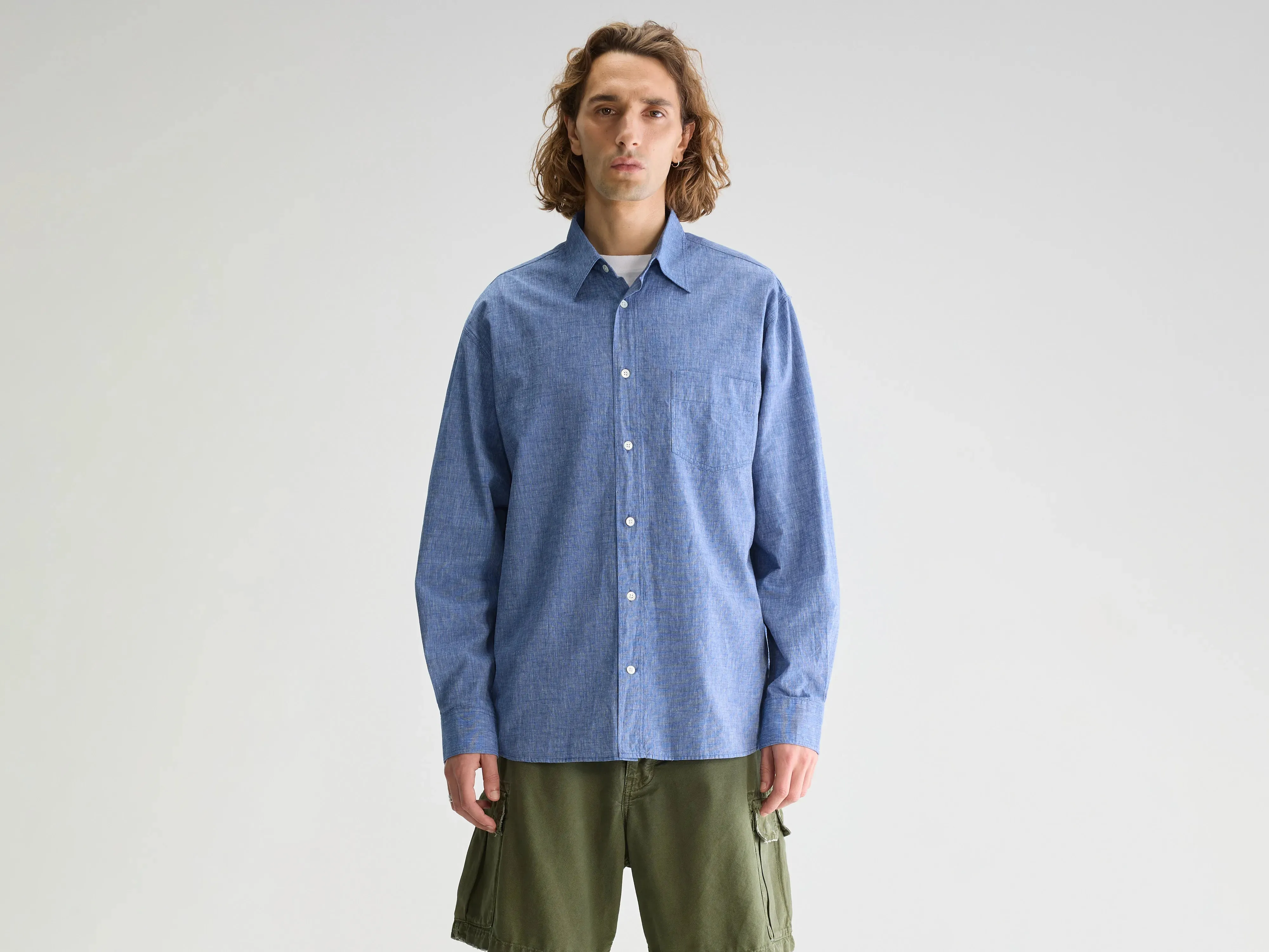 Lighty relaxed shirt (251 / M / DENIM) sold by Bellrose